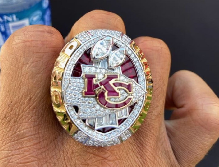 Muskegon native fashions glittering Super Bowl ring earned as