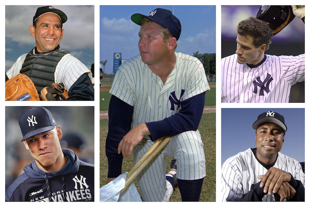 Don Mattingly/ Jason Giambi/ Bernie Williams/Jorge Posada 2002