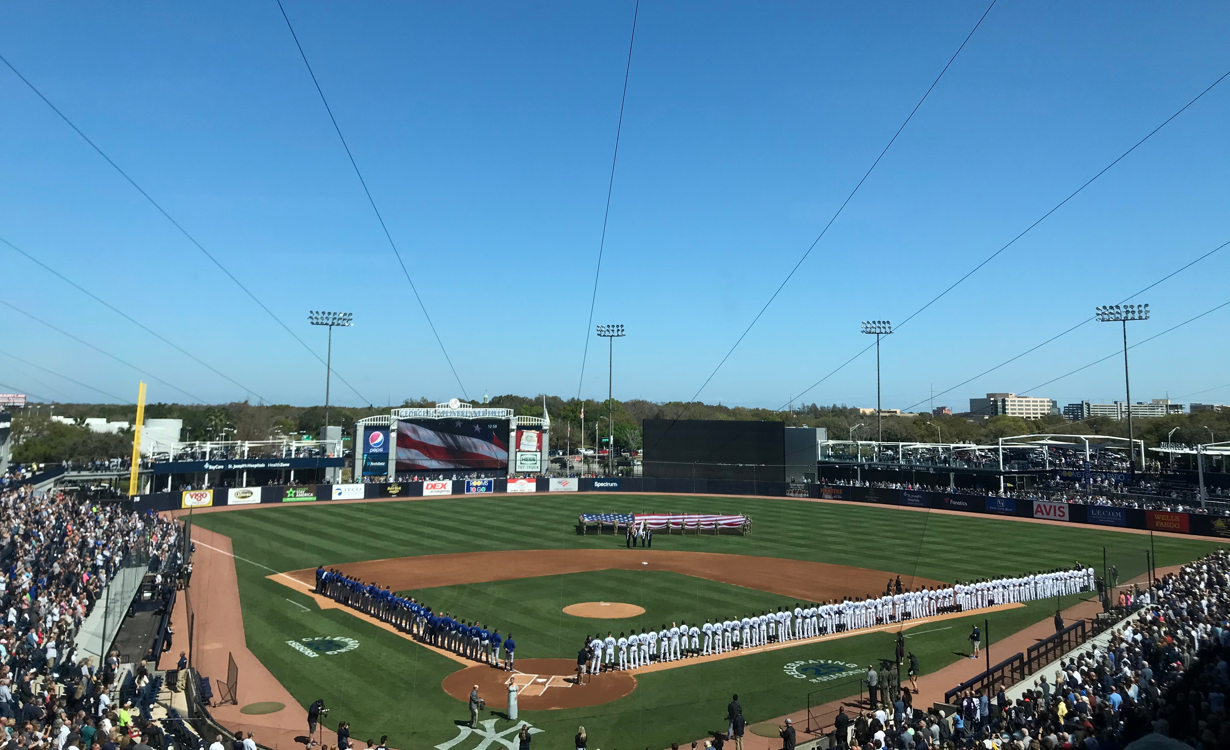 Seating Map, George M. Steinbrenner Field