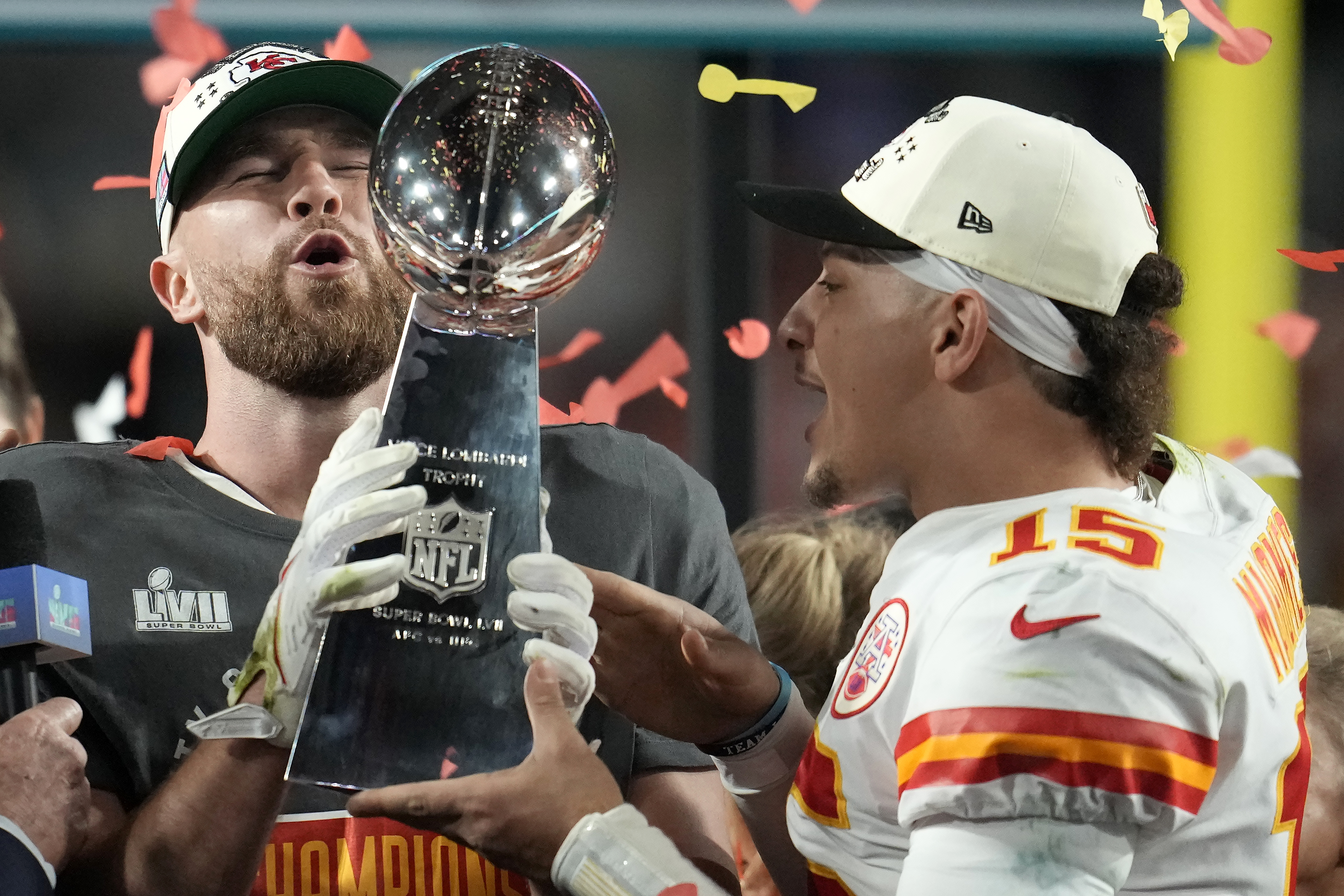 Super Bowl: Eagles' Boston Scott Watches Chiefs Celebration After Loss