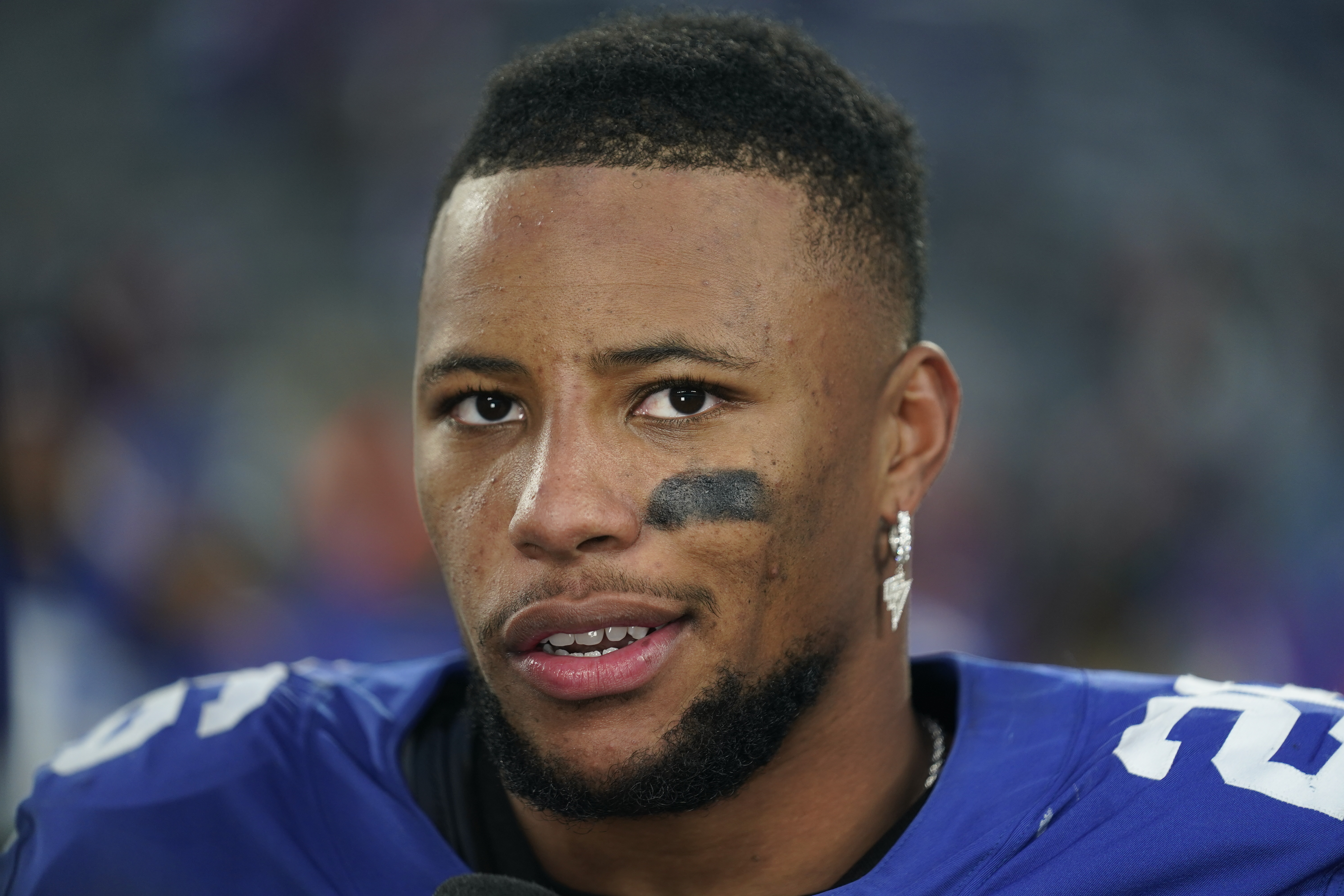 New York Giants - Saquon Barkley already reppin' Giants Pride