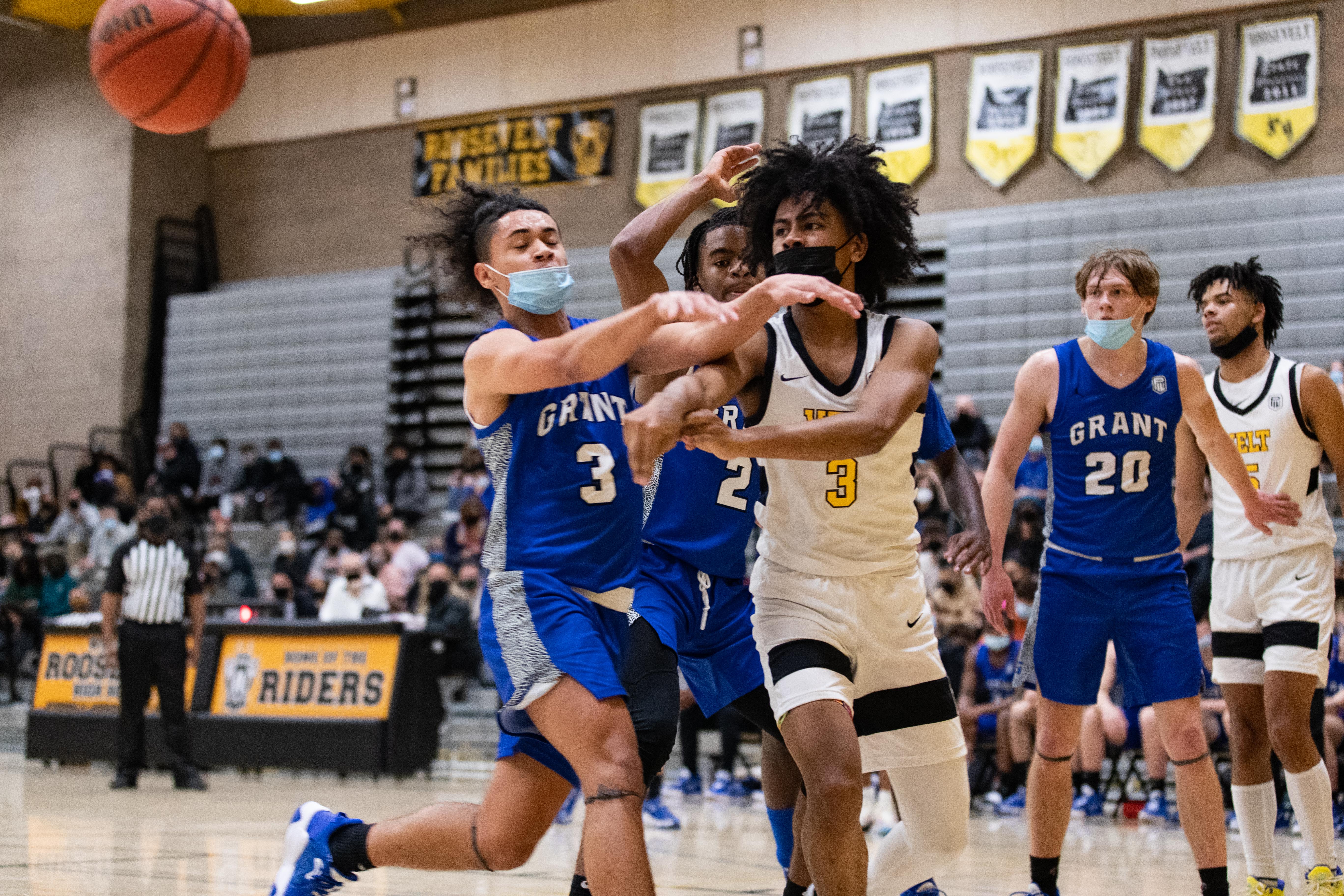 Boys basketball: Grant at Roosevelt - oregonlive.com