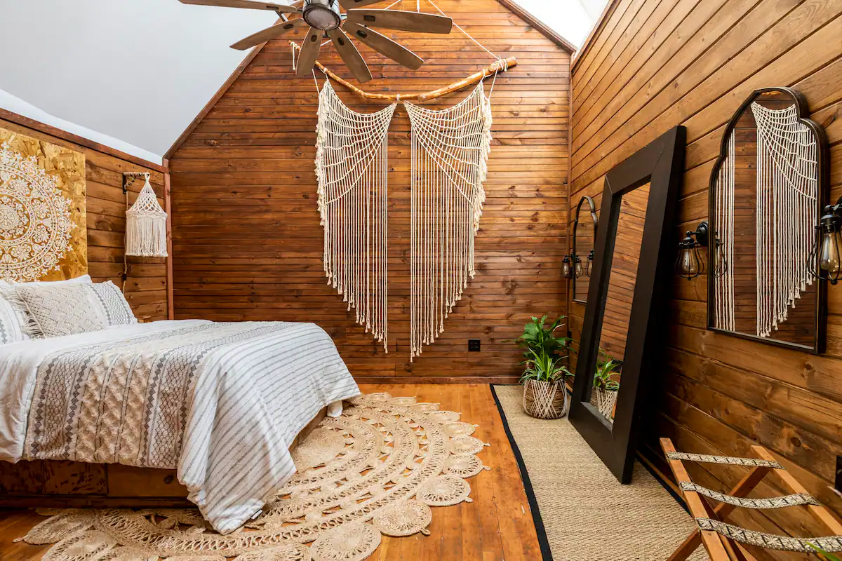 Gingerbread House Tower Airbnb at the Santarella Estate in Tyringham