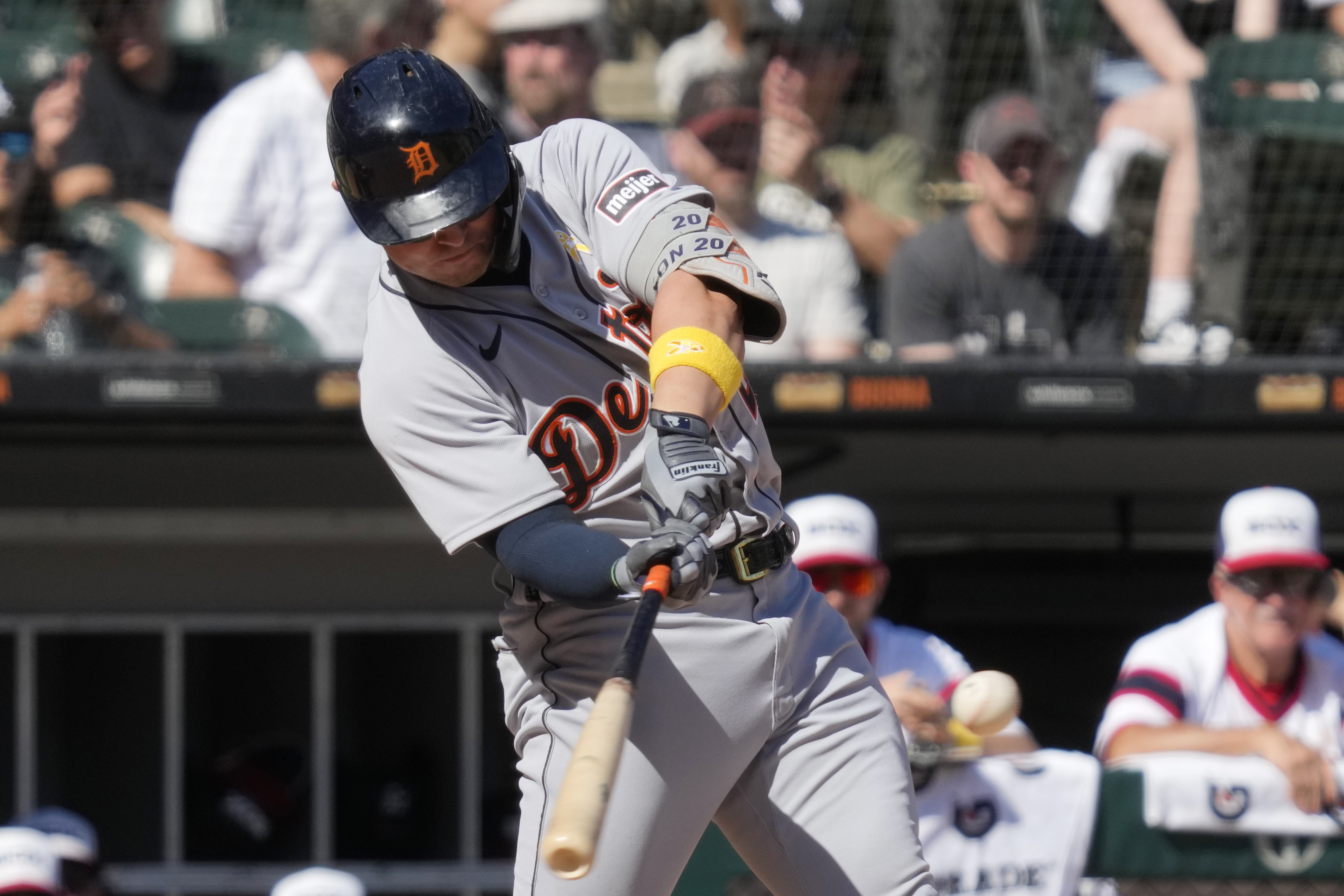 Spencer Torkelson's first at-bat, 04/08/2022