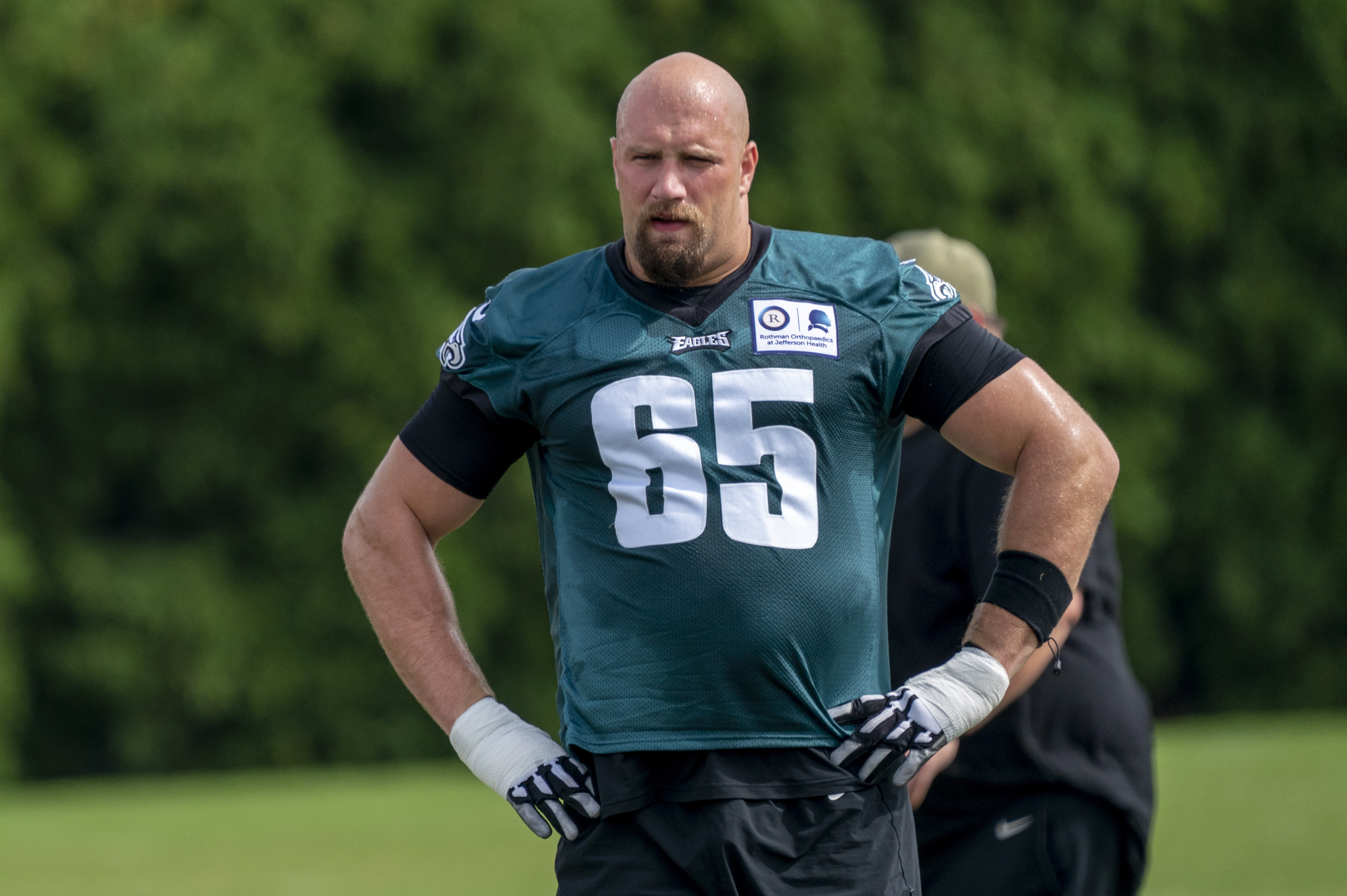 Eagles get encouraging news on Lane Johnson's ankle injury 