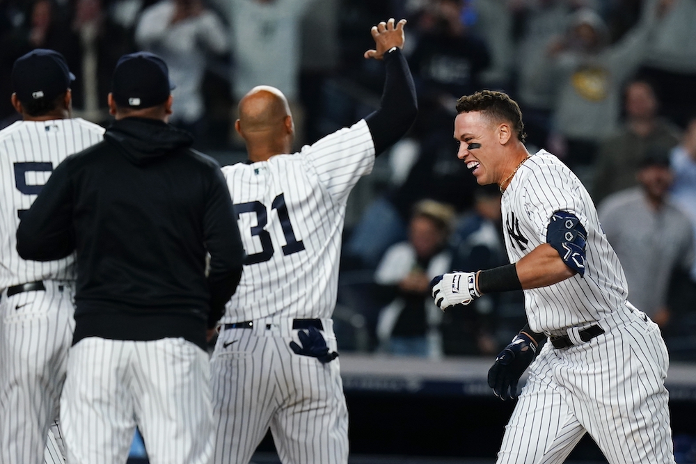 Gio Urshela on his walk-off homer, 08/01/2022