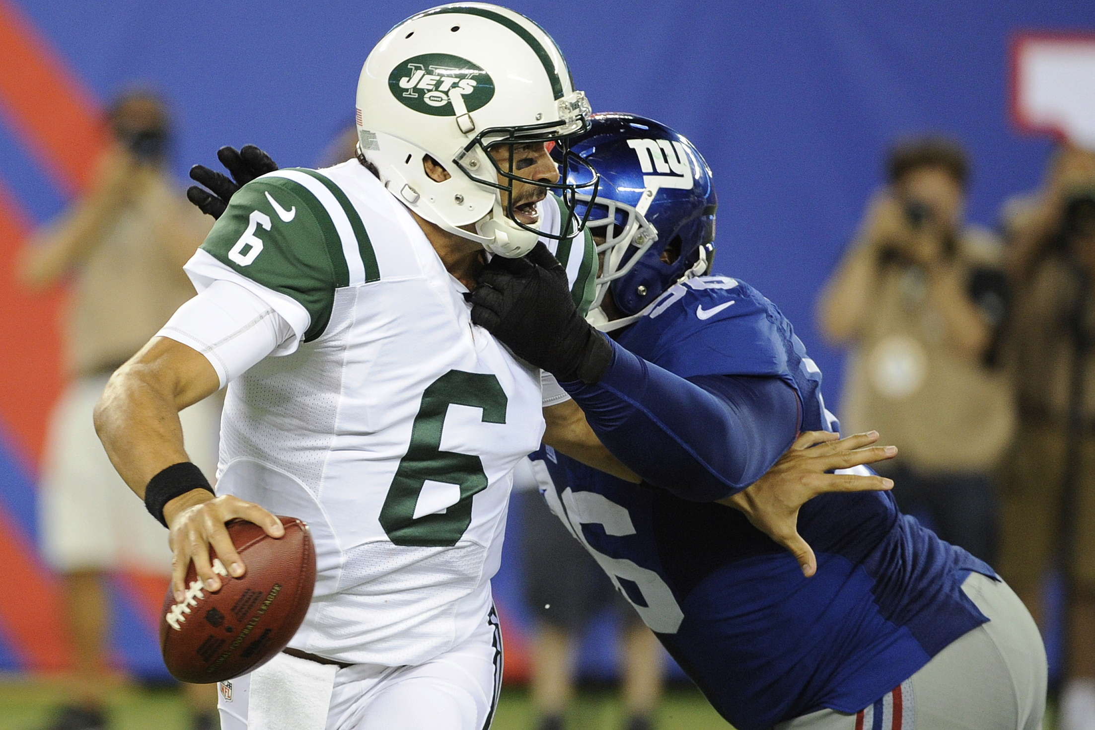 Sep 03, 2009 - New York, New York, USA - QB MARK SANCHEZ during