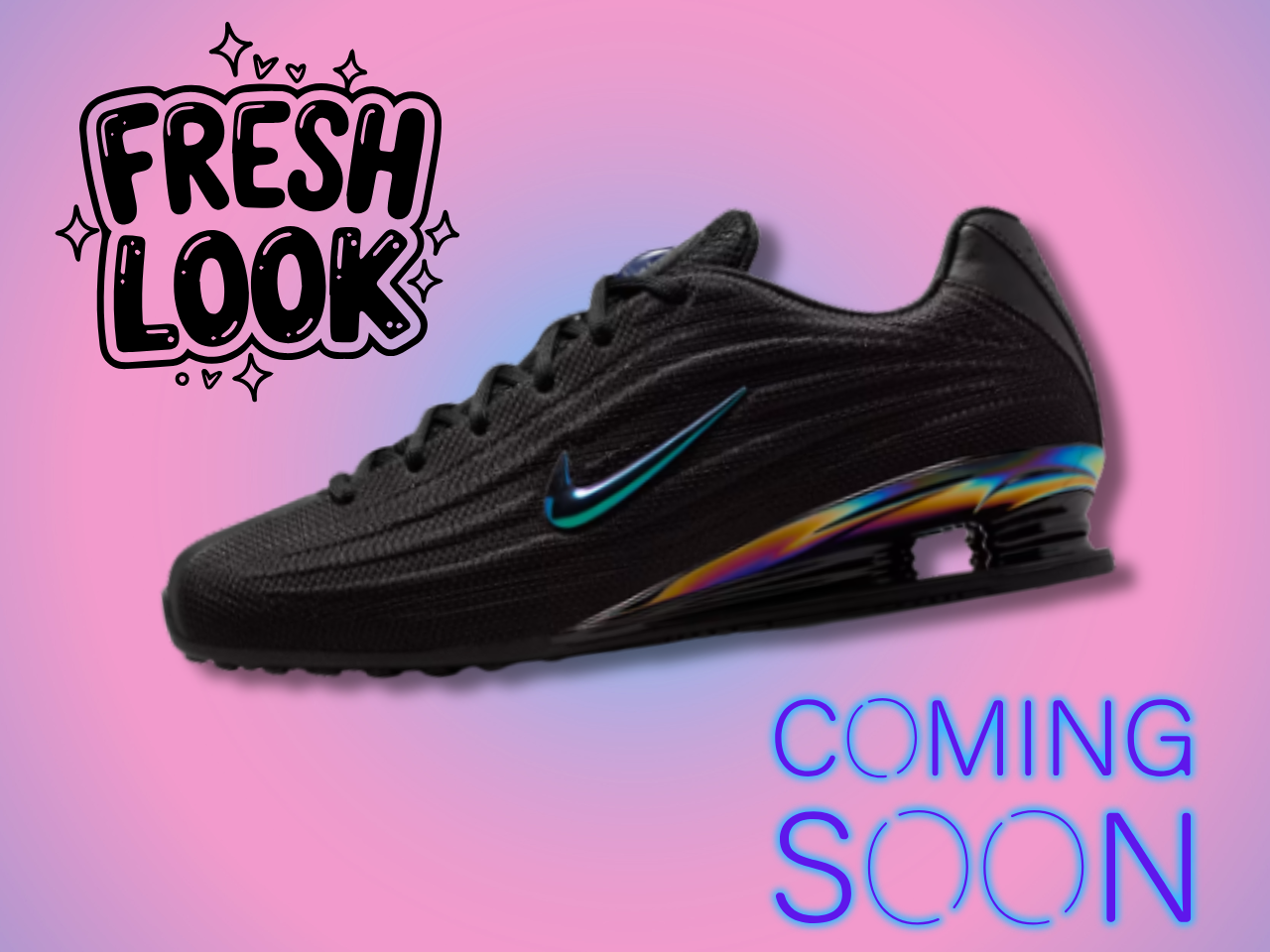 Nike Shox returns: Women's Z Black and Metallic Silver launches