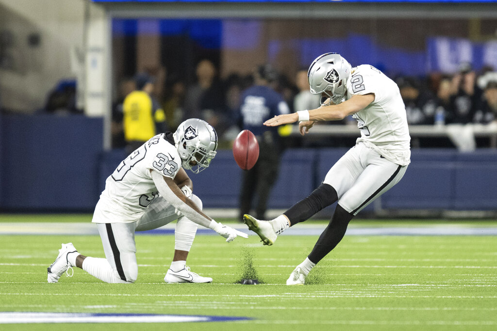 NFL takes away Daniel Carlson's holder 