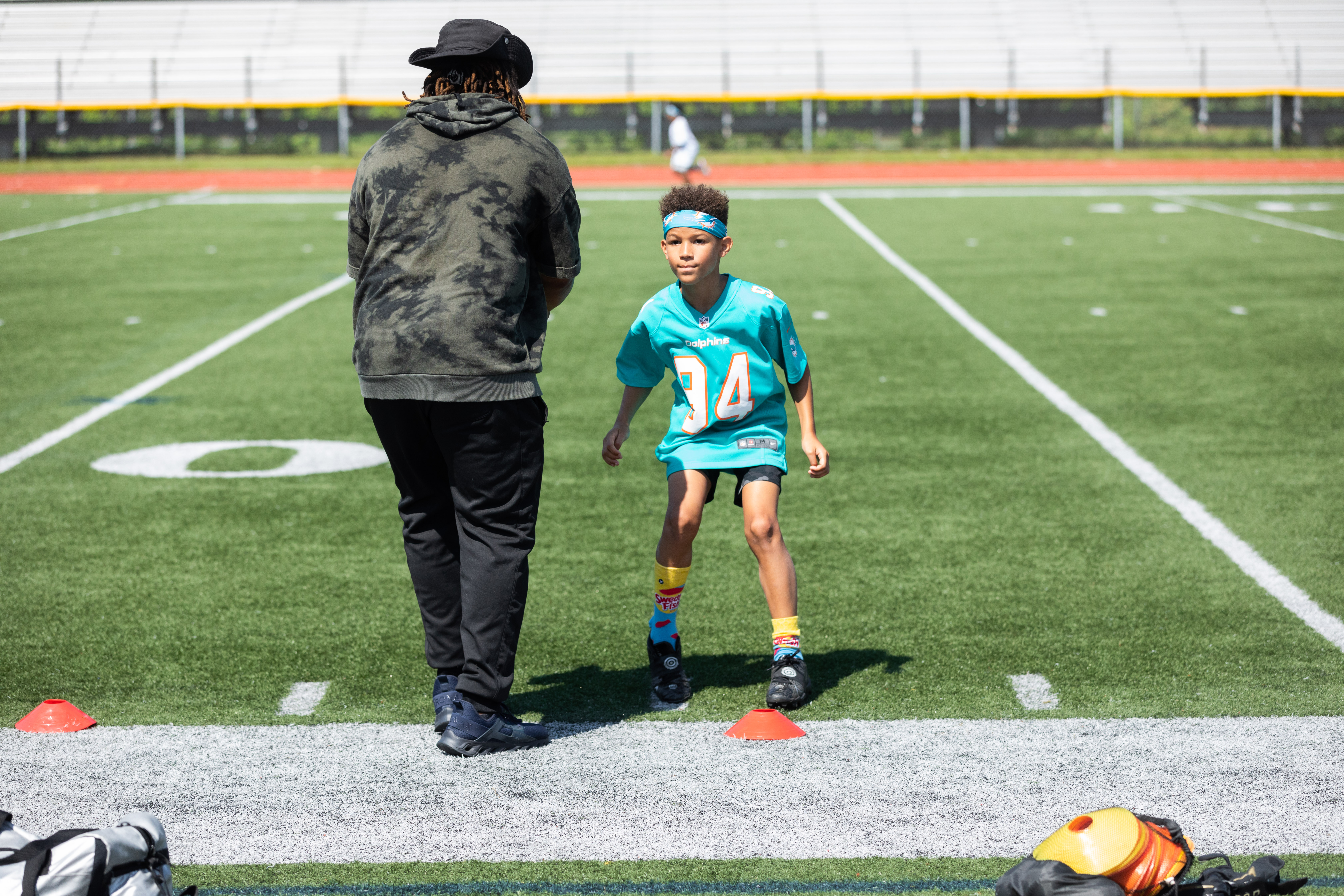 Christian Wilkins Youth Football Camp, Blunt Park, Springfield