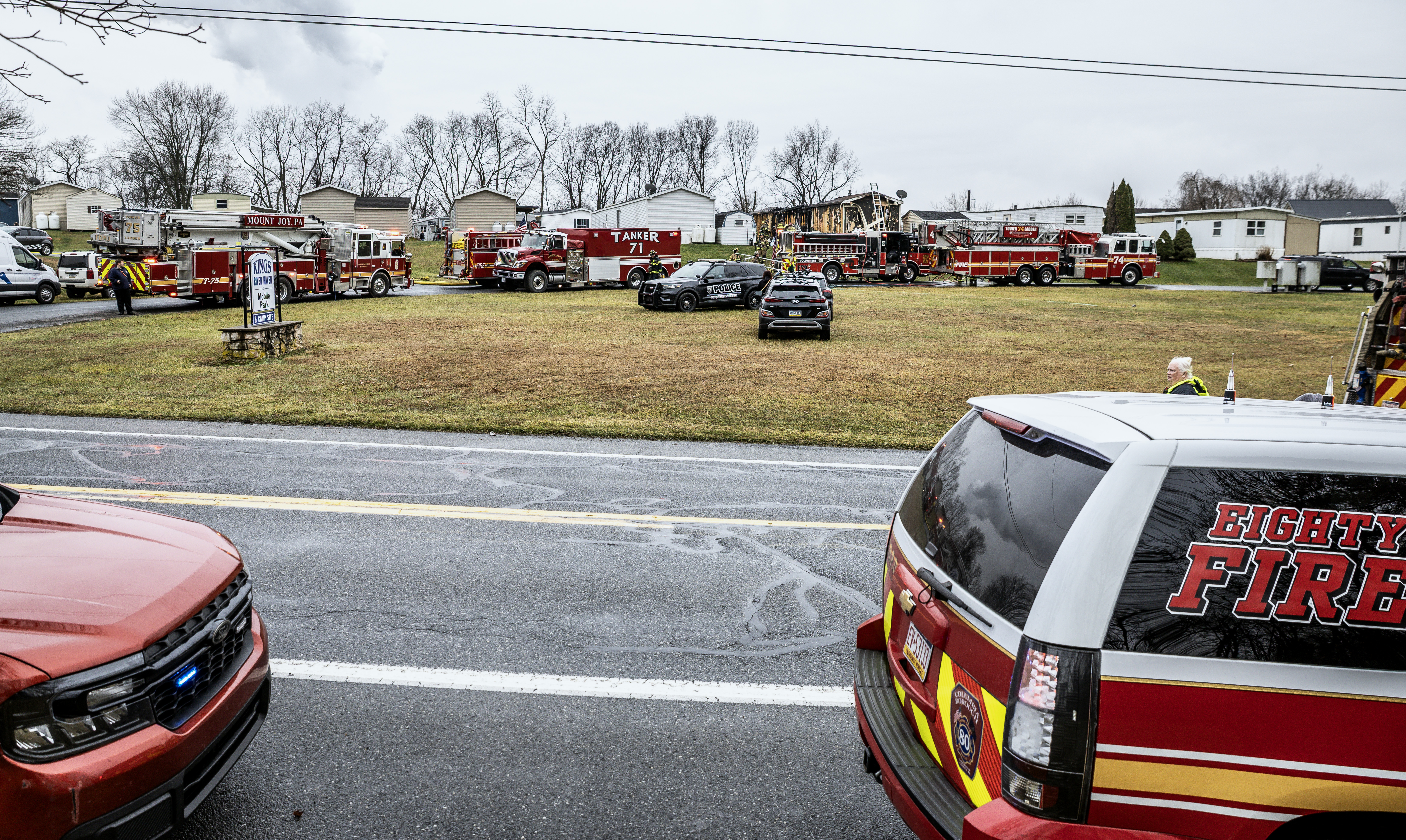 Mobile home fire in Lancaster County - pennlive.com