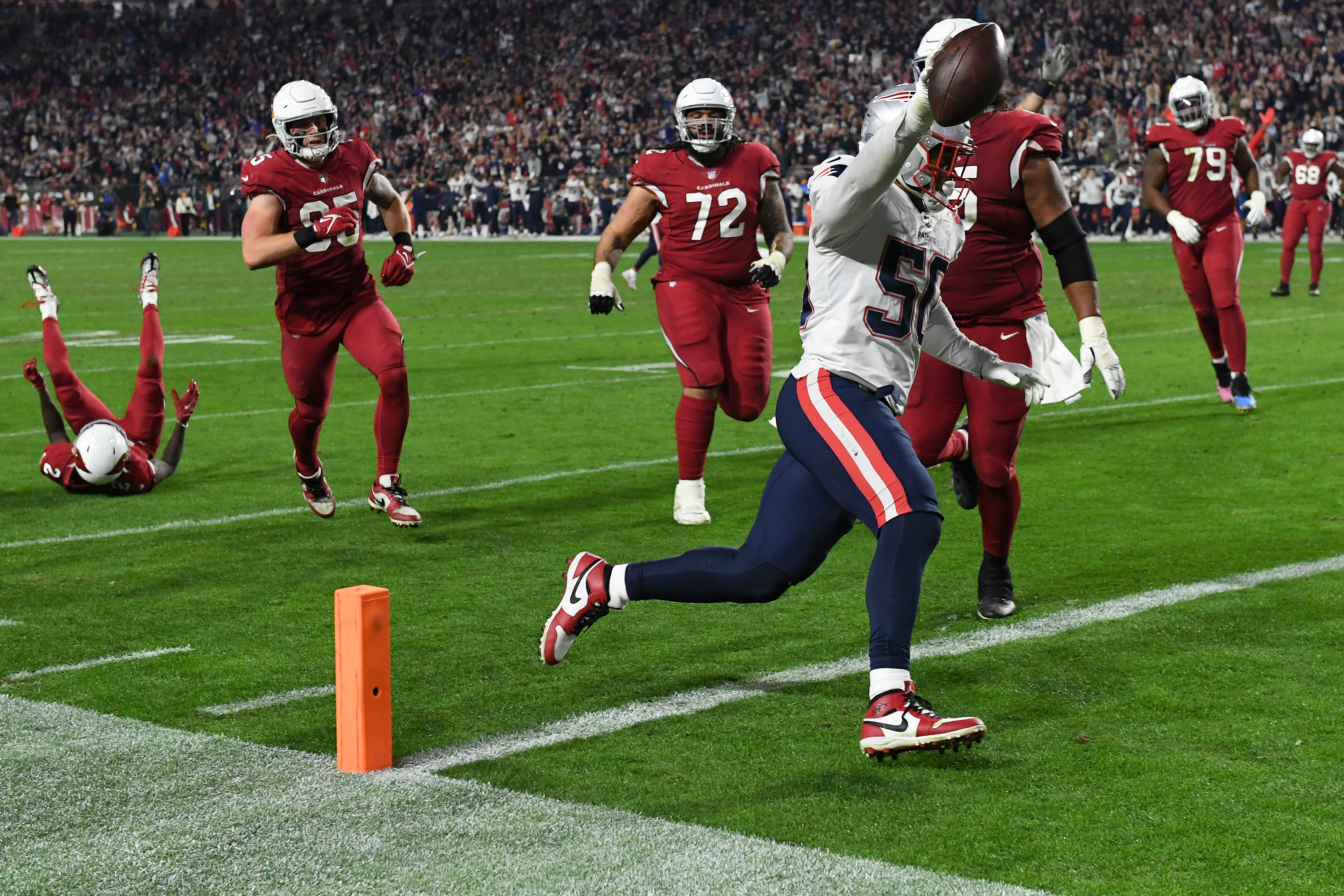 Patriots' DeVante Parker calls out NFL after win in Arizona