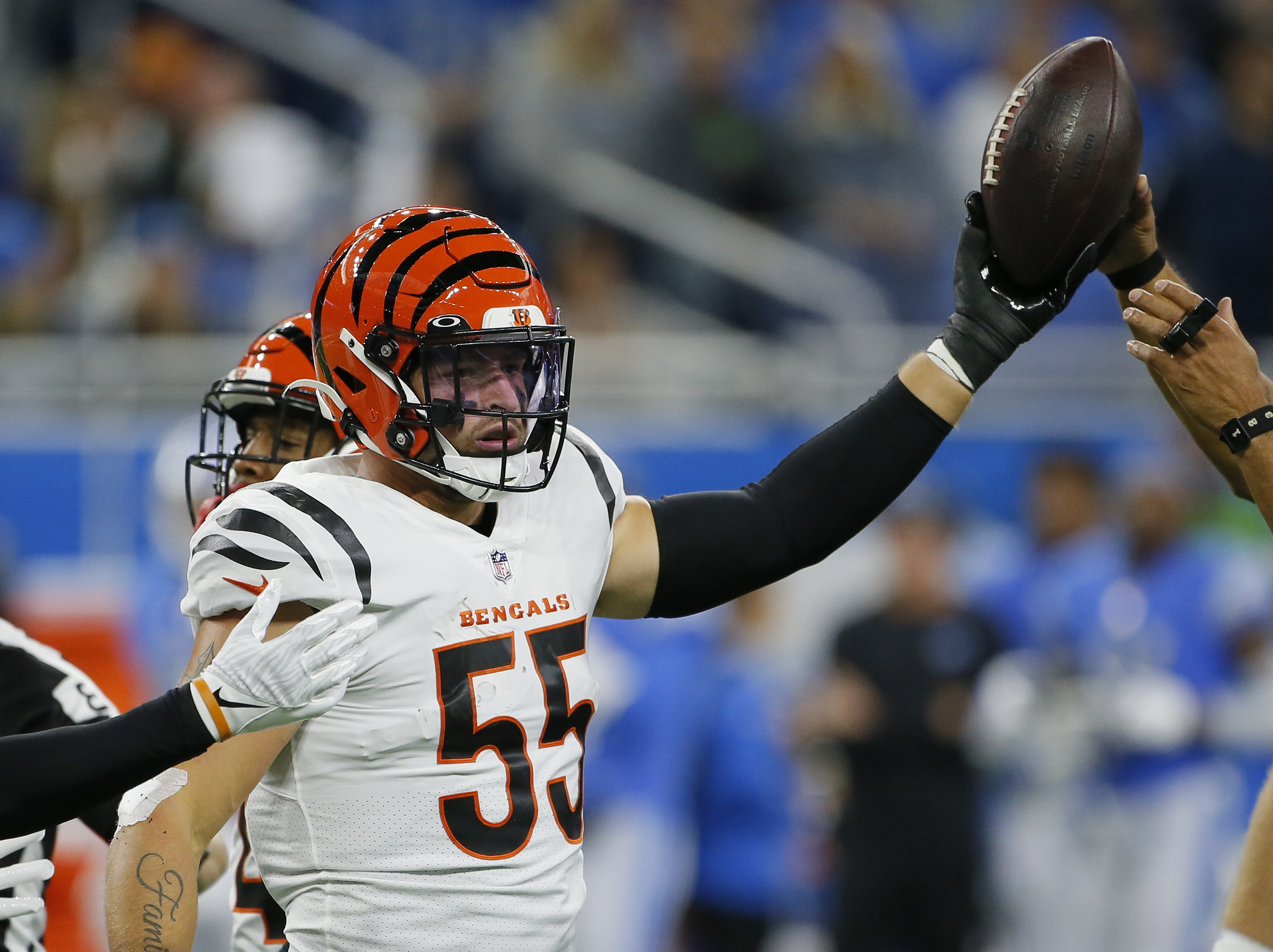 Cincinnati Bengals Middle Linebacker Logan Wilson