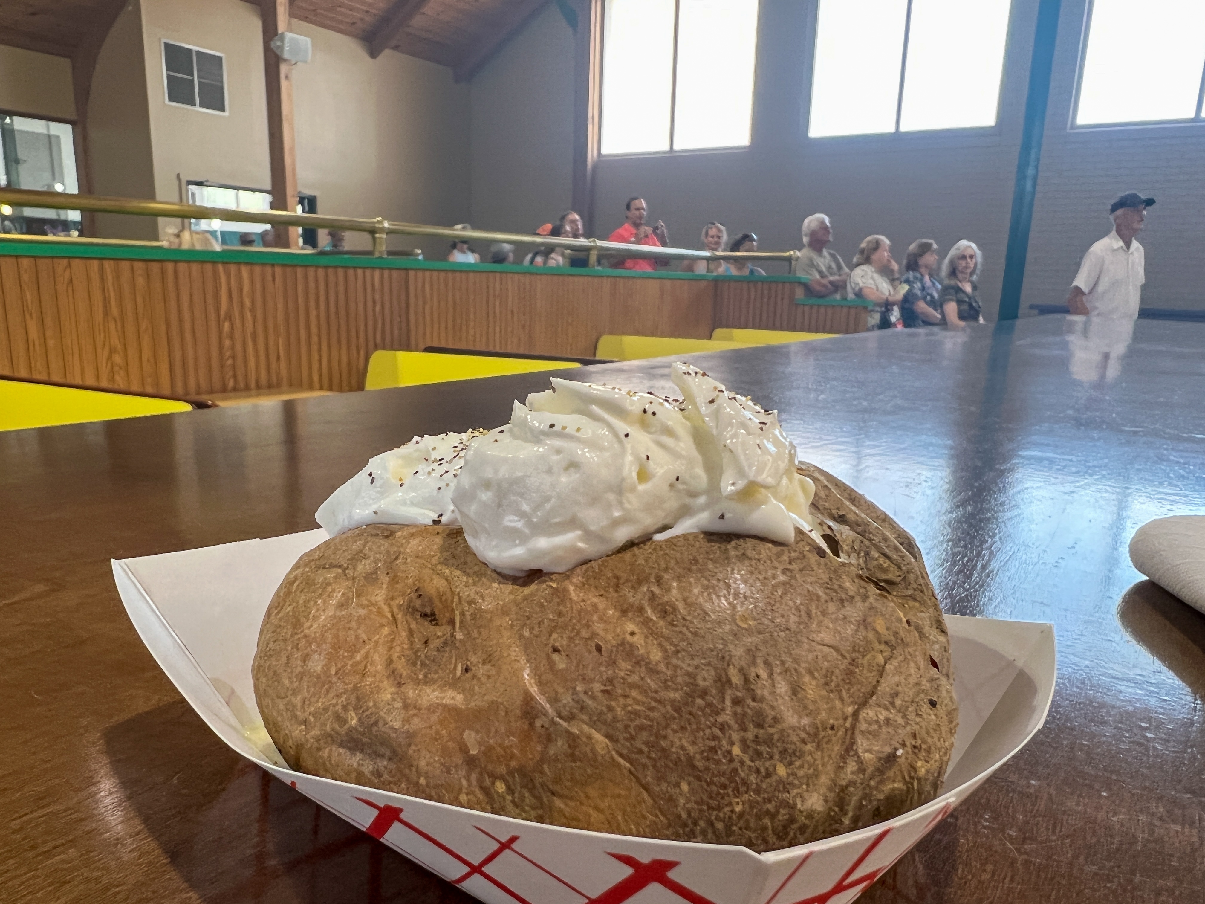 NYS Fair foods: Scotty's Famous Tater Twisters, Poultry-Dairy Row (2015  review) 