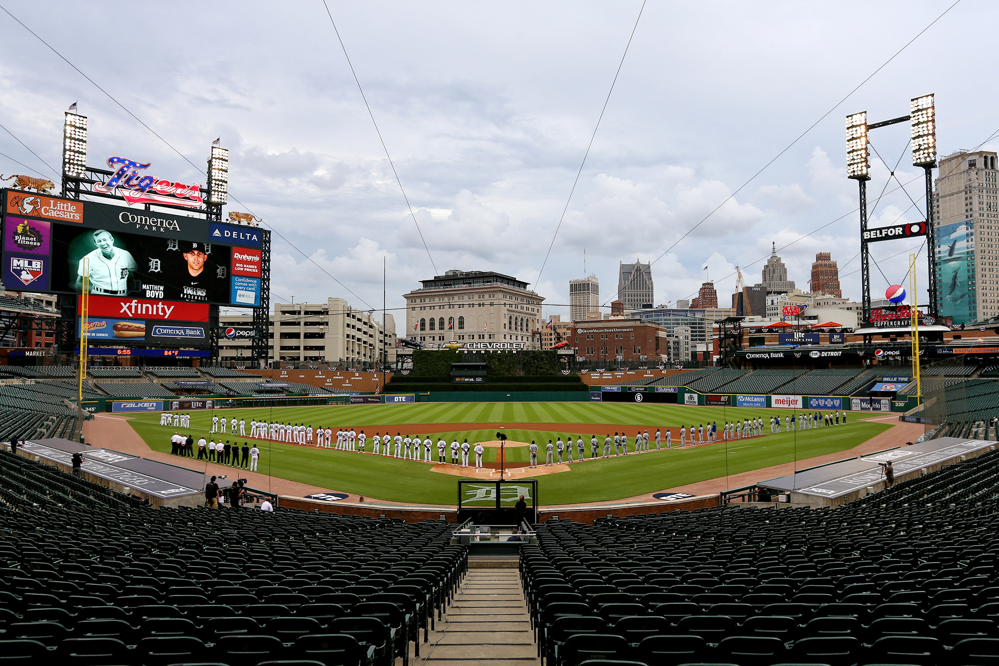Tigers will be allowed to have 8,200 fans at Comerica Park 