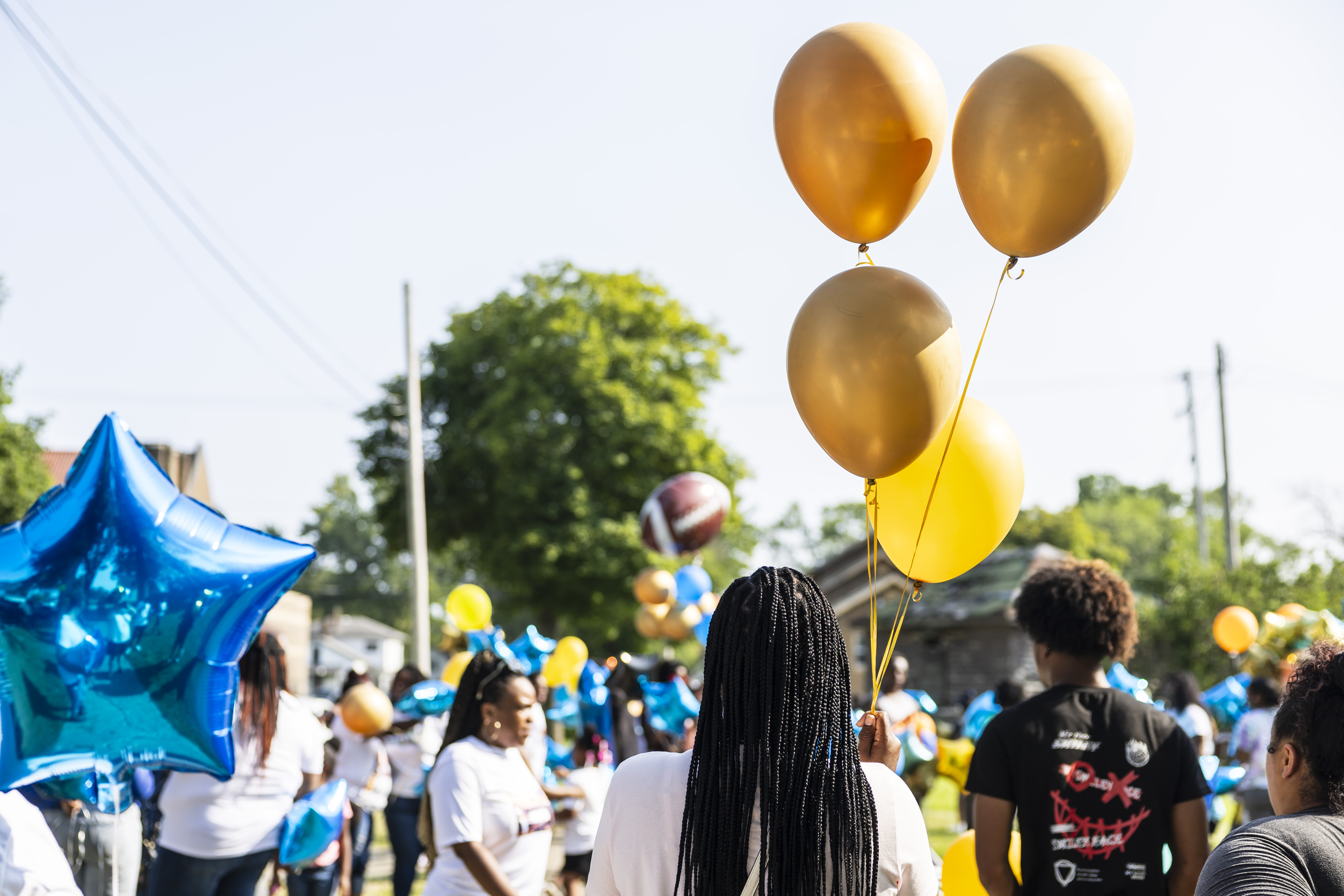 Saginaw community gathers to celebrate the life of Mazzie Rudison ...