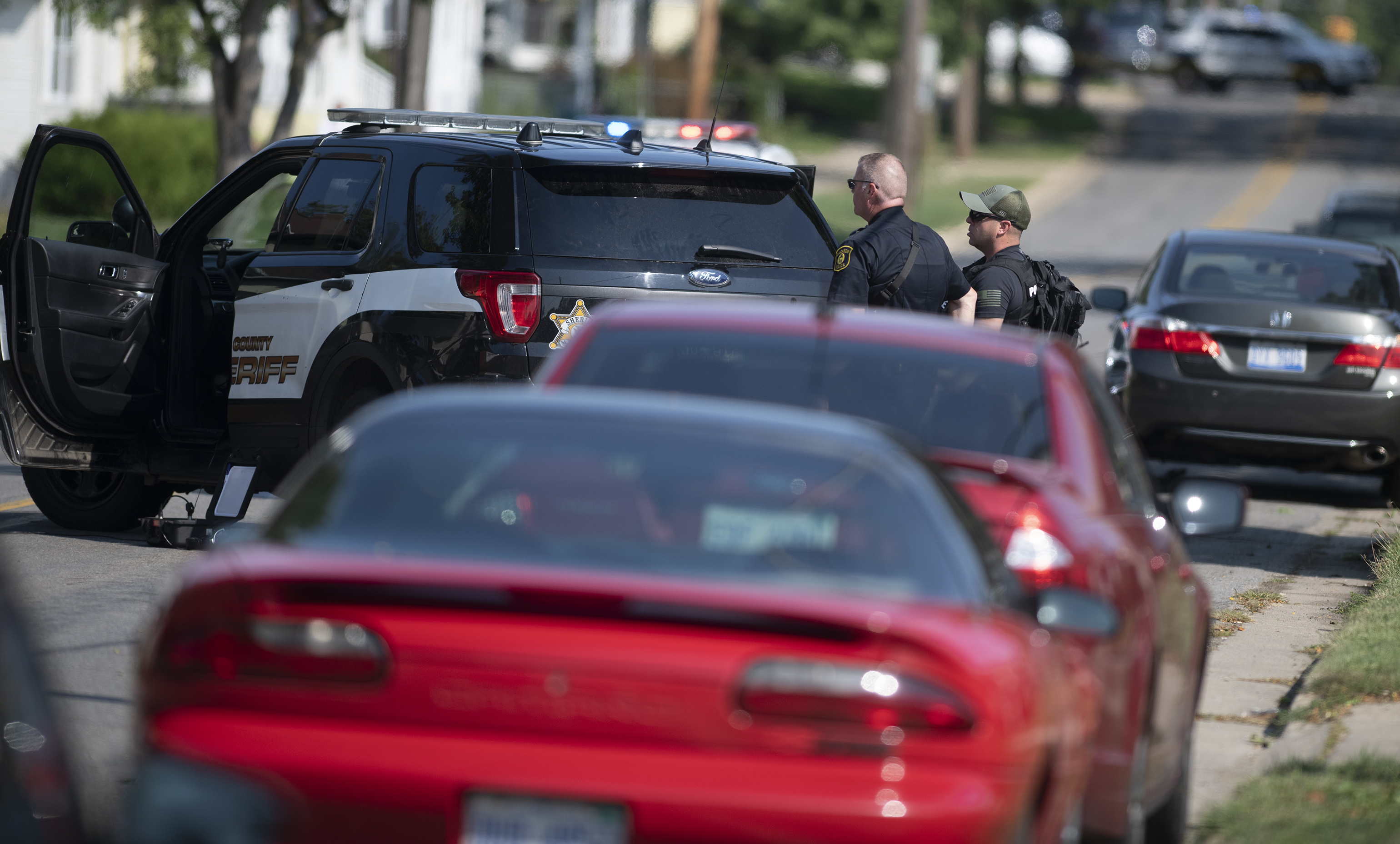 Standoff situation on Wisner Street in Jackson