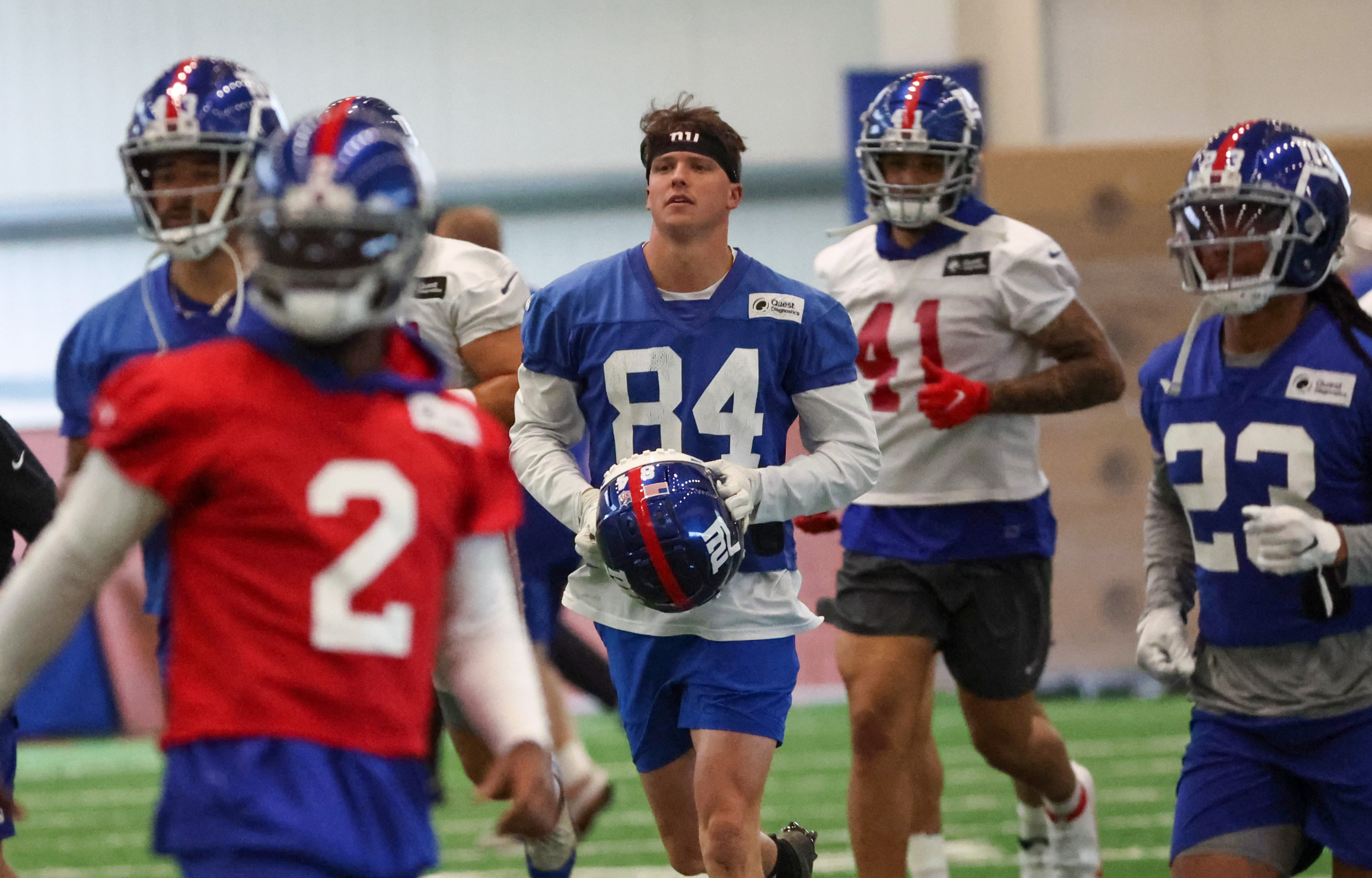 N.Y. Giants 2022 OTA practice session 