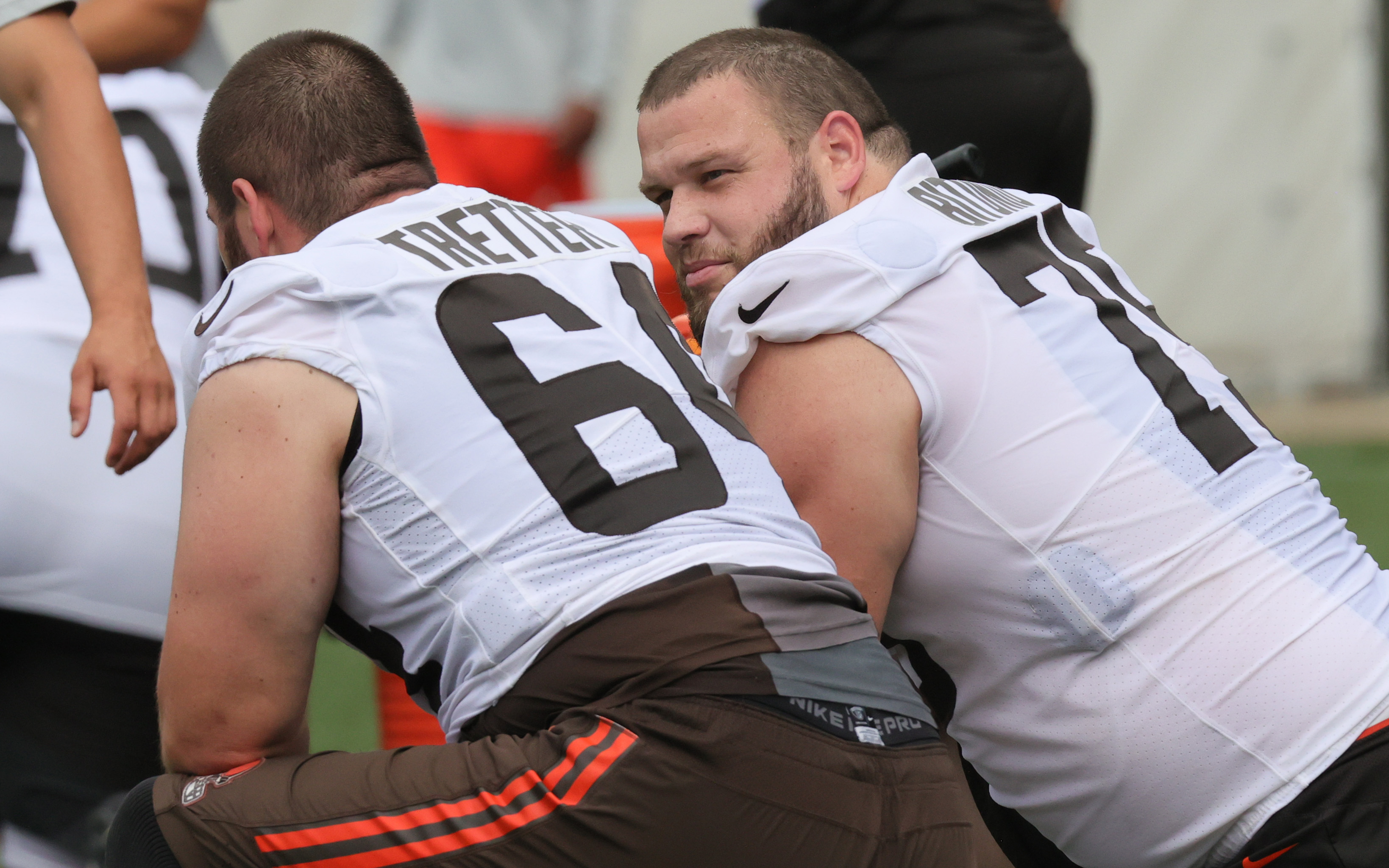 Joel Bitonio ready to get to work with Cleveland Browns' rebuilt offensive  line