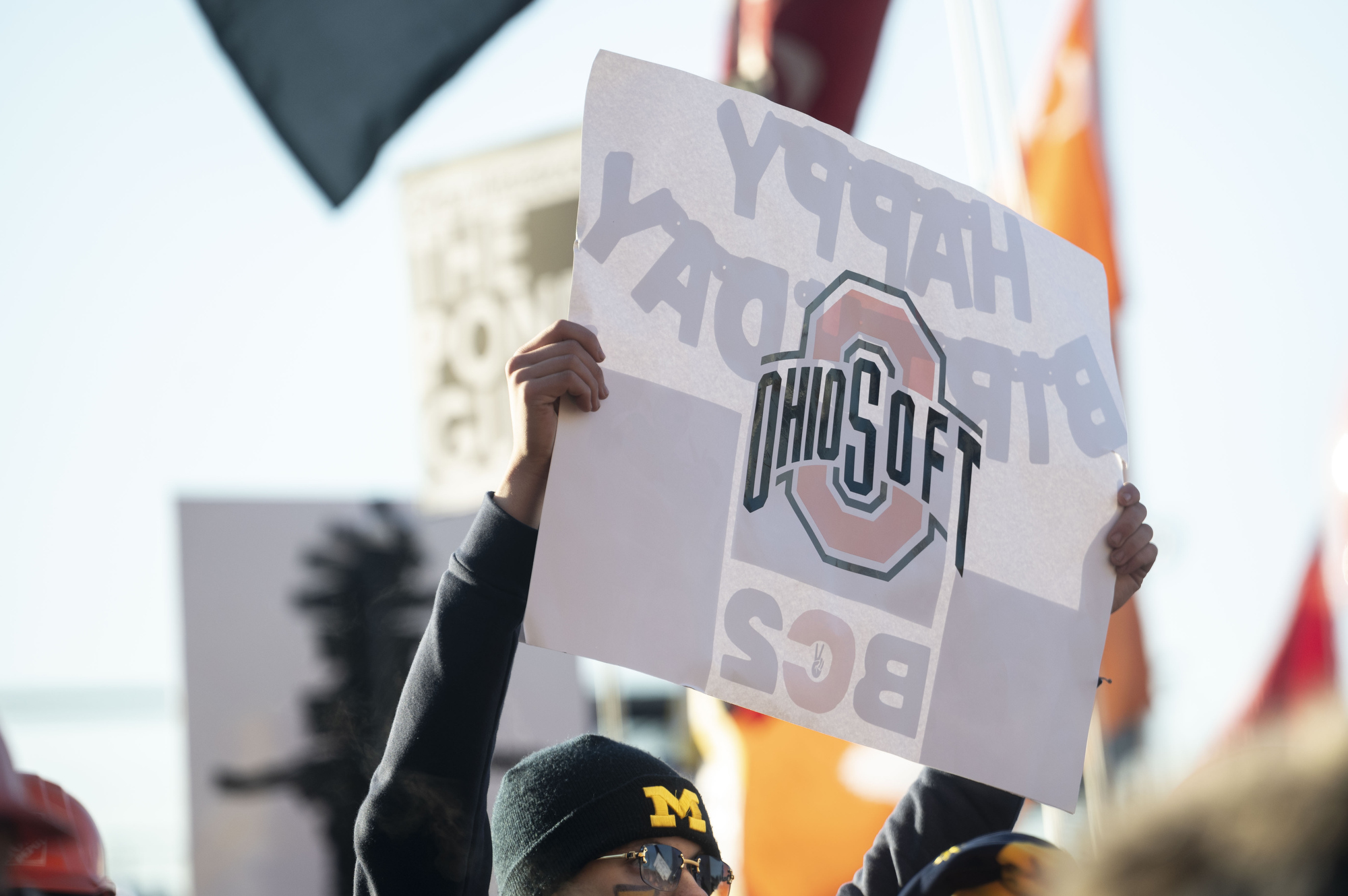 ESPN College GameDay Signs In Ann Arbor - Mlive.com