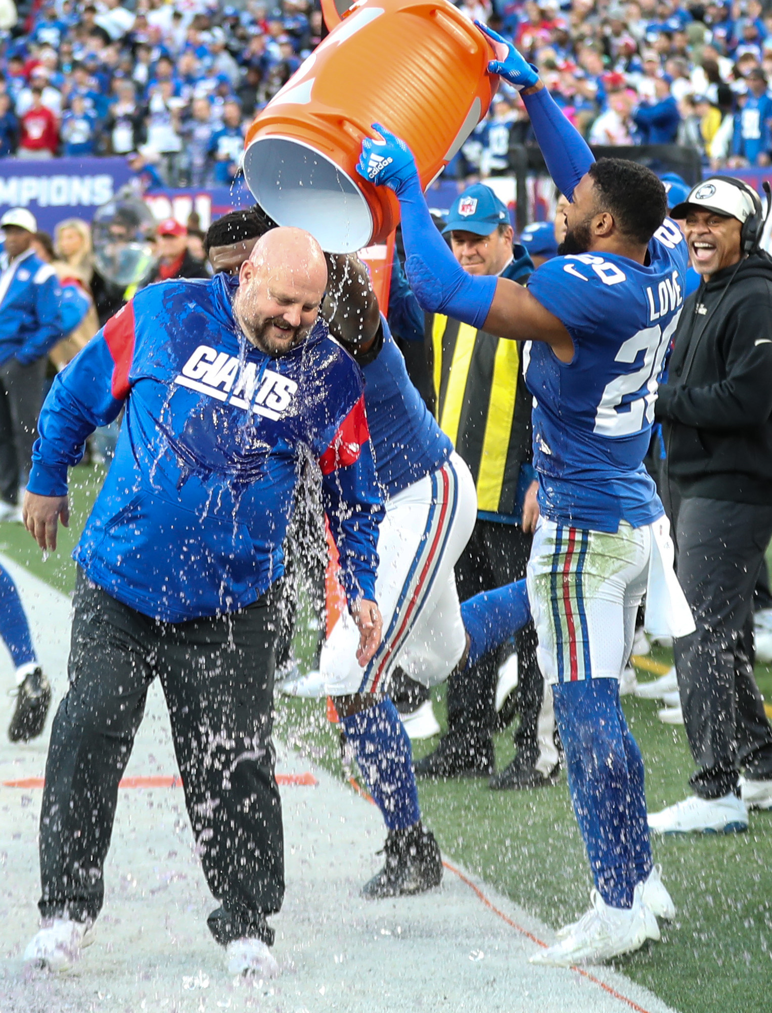 Giants, back in playoffs, are ready to party. But next goal is clear:  'Continue to shock people' 