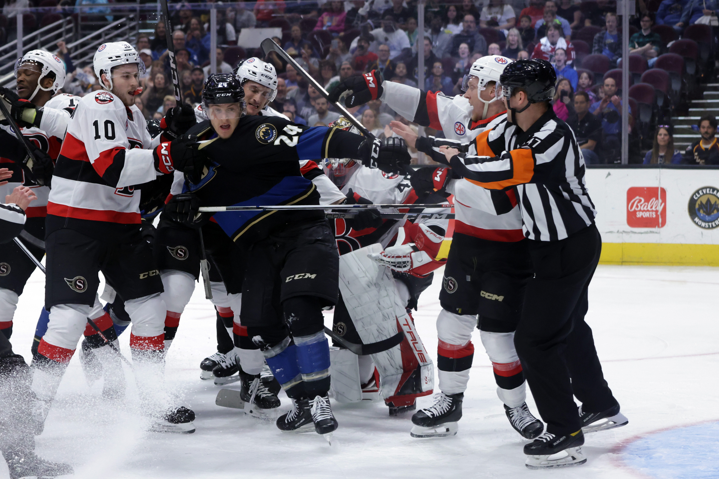 Cleveland Monsters vs Belleville Senators, Game 3 playoffs - cleveland.com