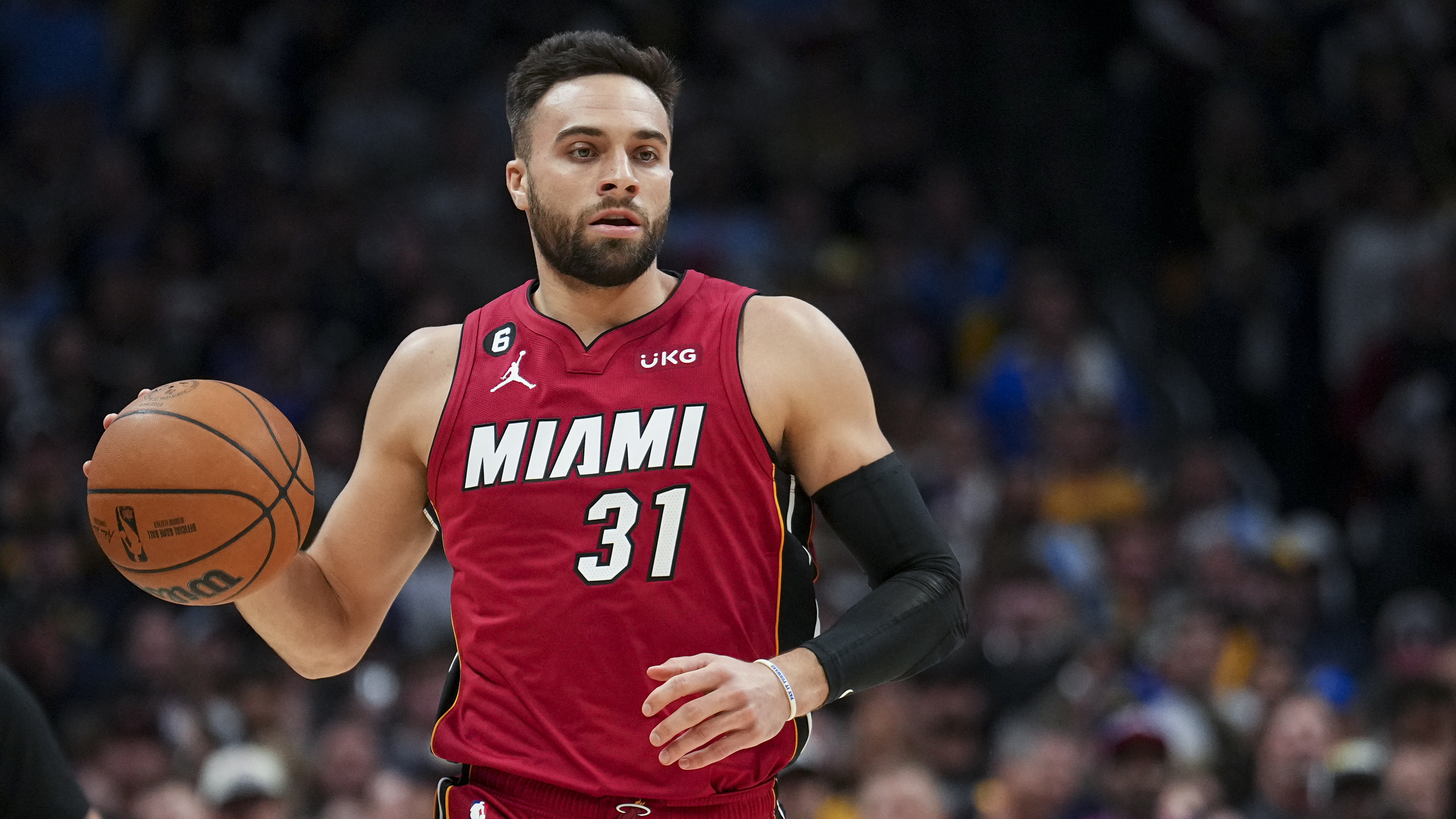 Here's a first look at Miami Heat's new Vice-themed court 