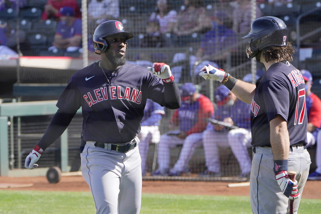 Indians enjoying getting the Naylor brothers together in Spring Training