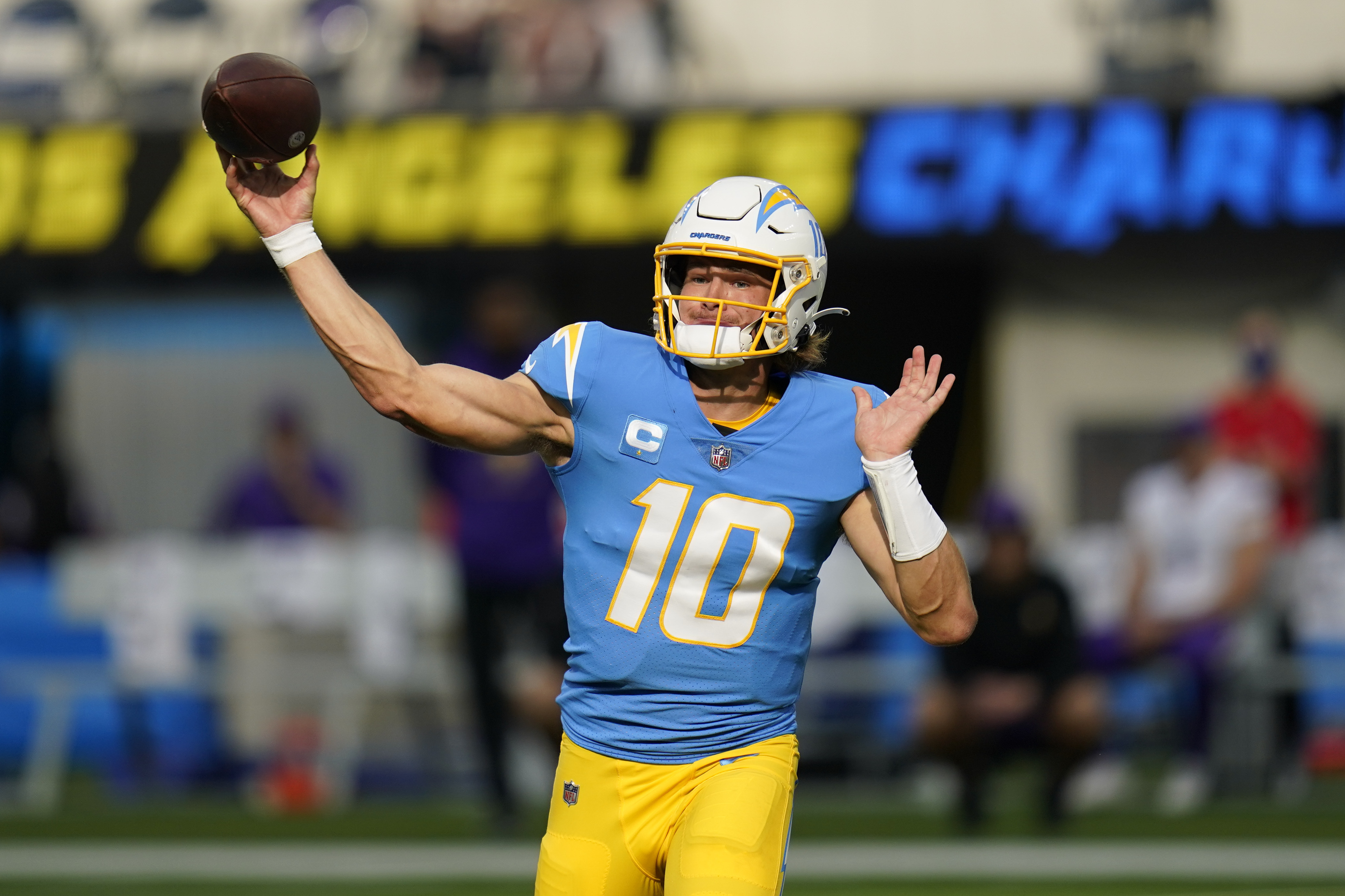 10 standout numbers from Justin Herbert's superb second NFL season with the  L.A. Chargers 