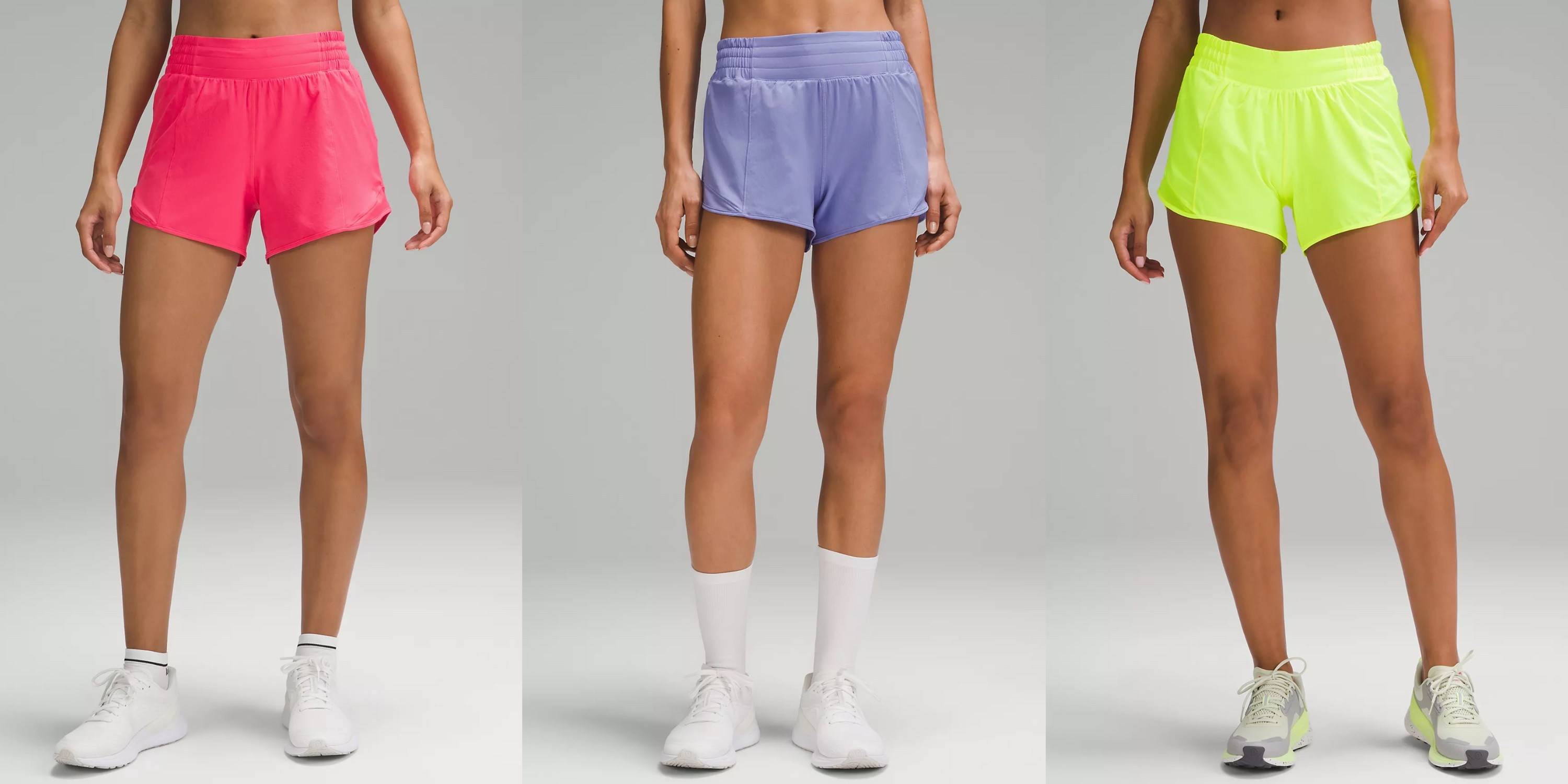 Cinchable Waist High-Rise Woven Short 3.5, Women's Shorts