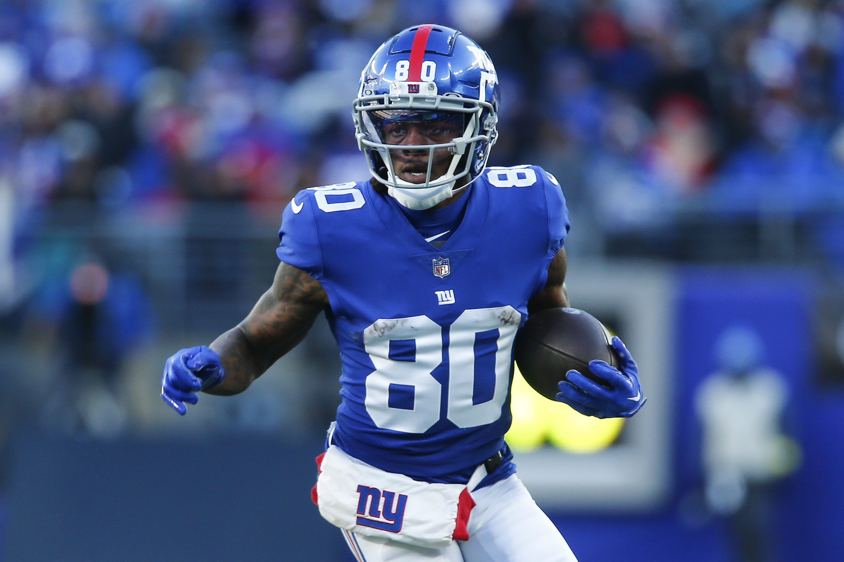 Who were Giants' biggest surprises in win vs. Titans? Punt returner Richie  James (at WR) leads list 