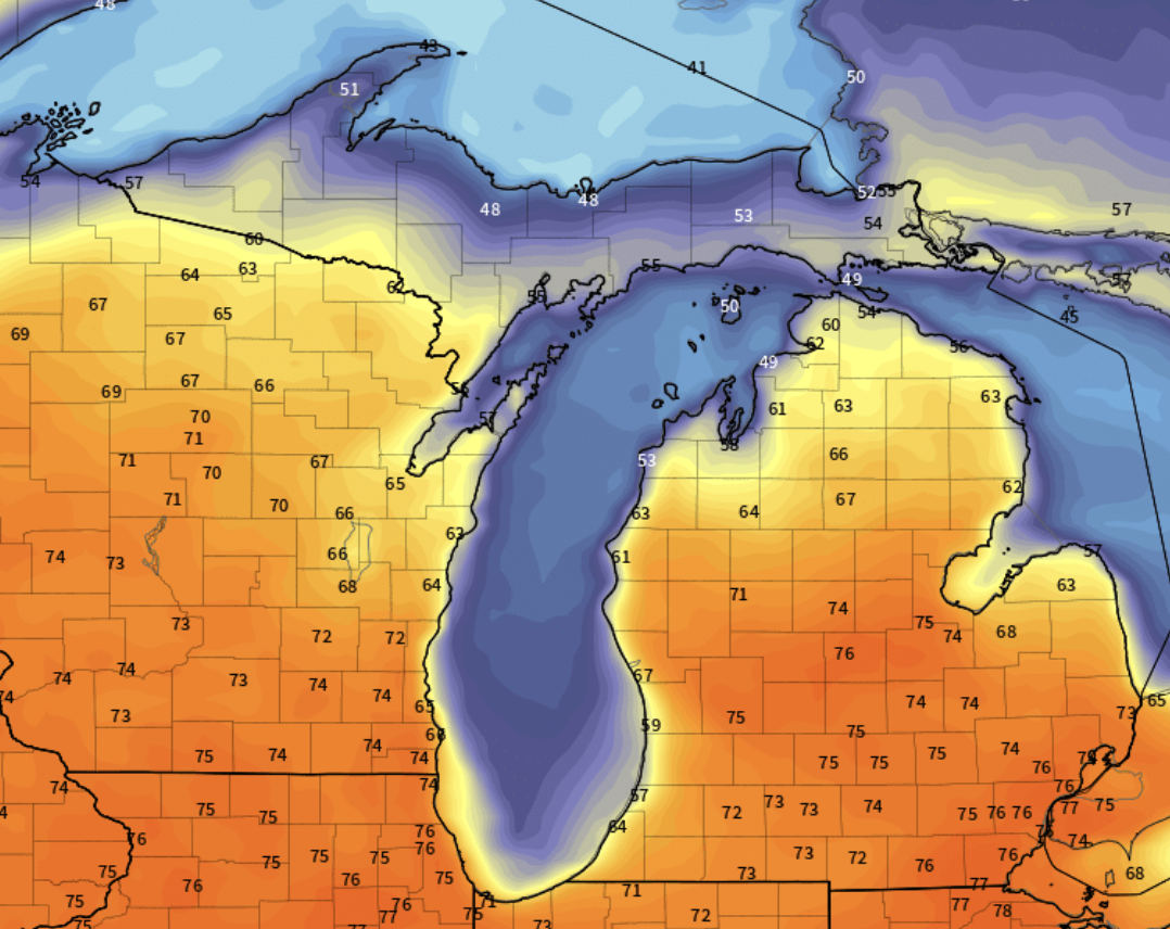 Michigan’s weekend forecast This one depends on where you will be