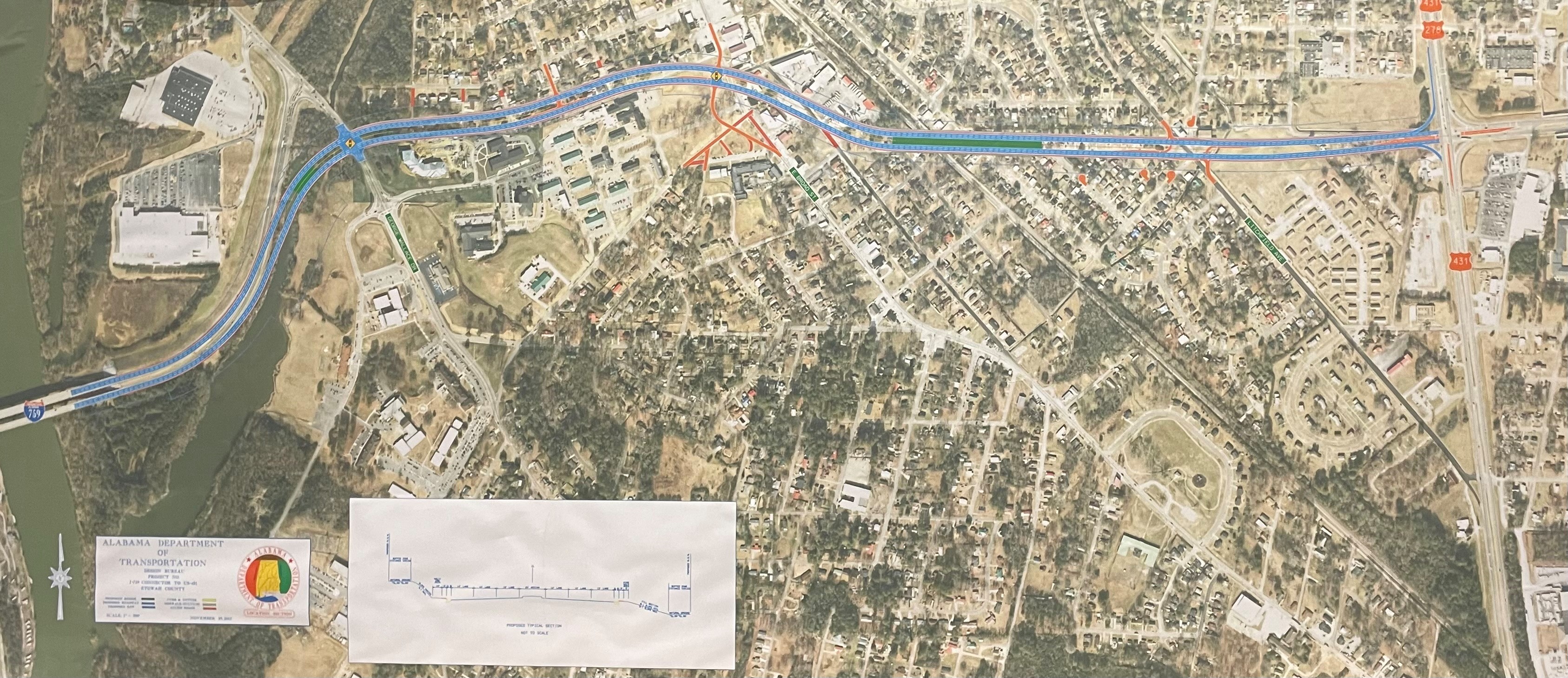 Etowah County Mapping Gis Etowah County Getting $120 Million In Highway Projects, Including I-759  Connector - Al.com