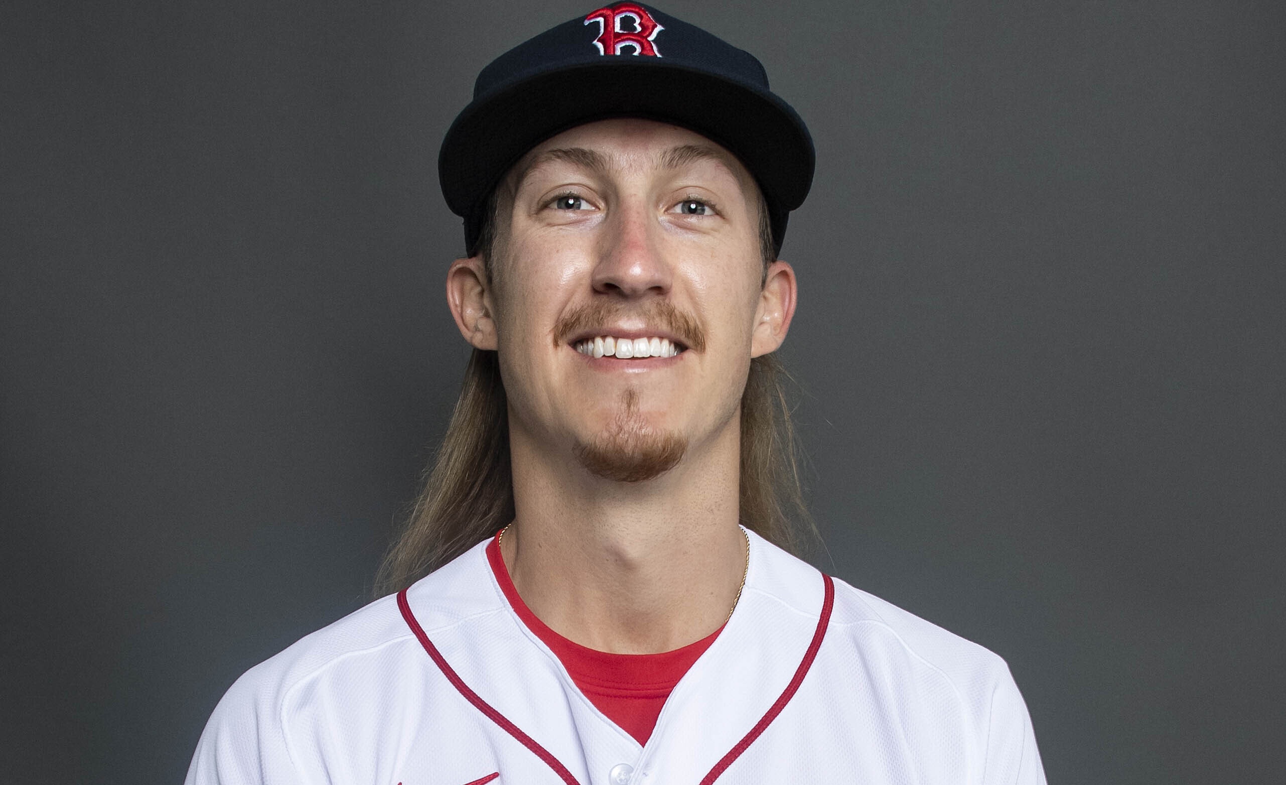 Meet Daniel Gossett: Boston Red Sox depth starter lives in RV, won't cut  long hair until he returns to big leagues or he can donate it 
