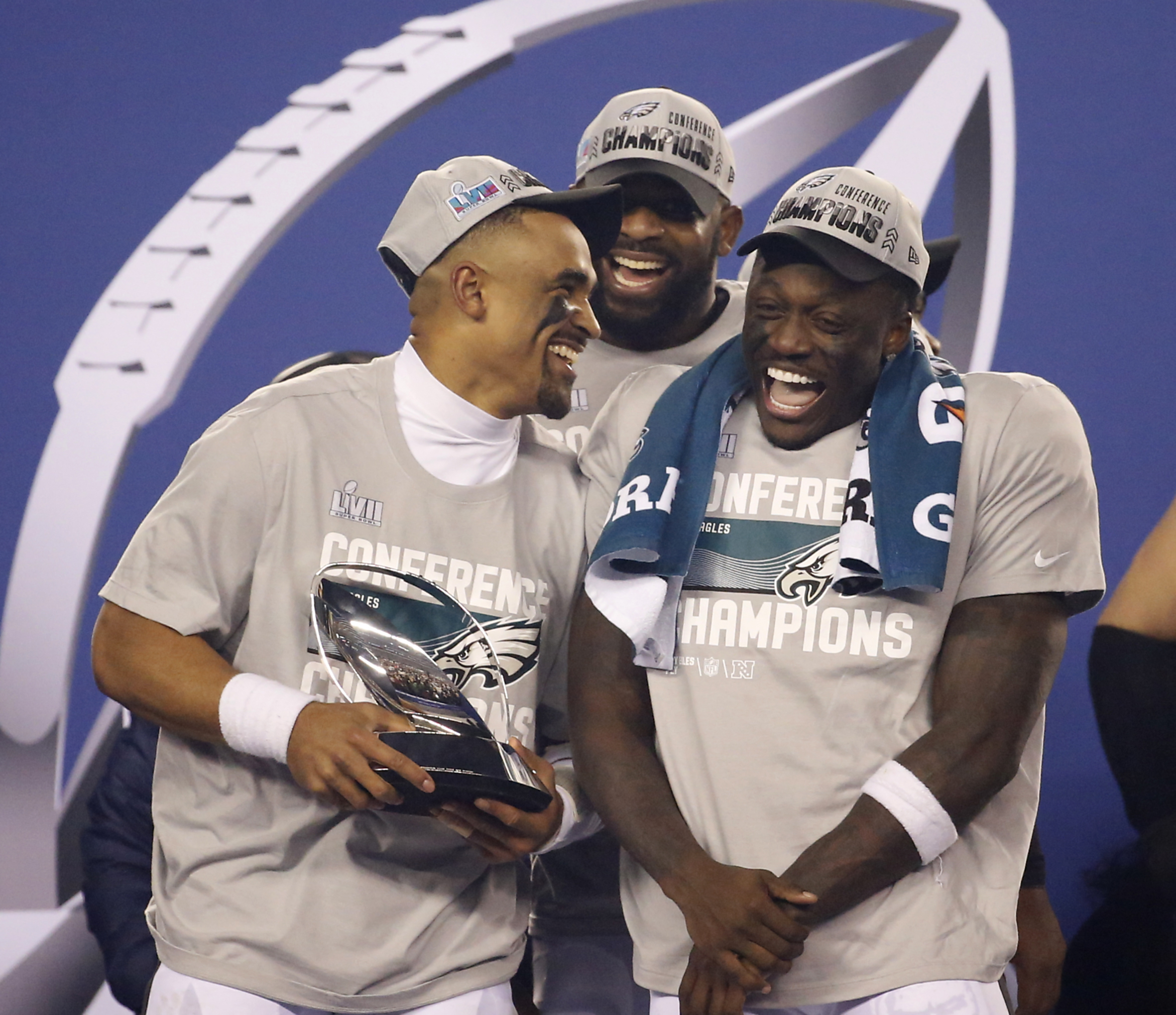 Philadelphia Eagles NFC Champions victory shirts, hats on sale