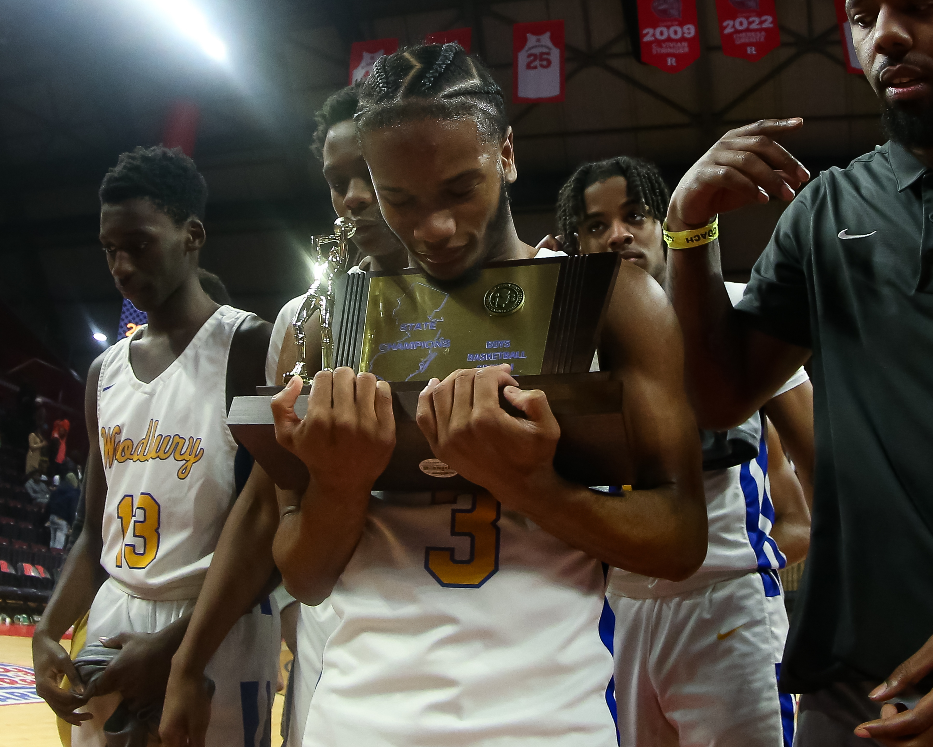 Boys Basketball: Newark Tech vs Woodbury in boys basketball NJSIAA ...