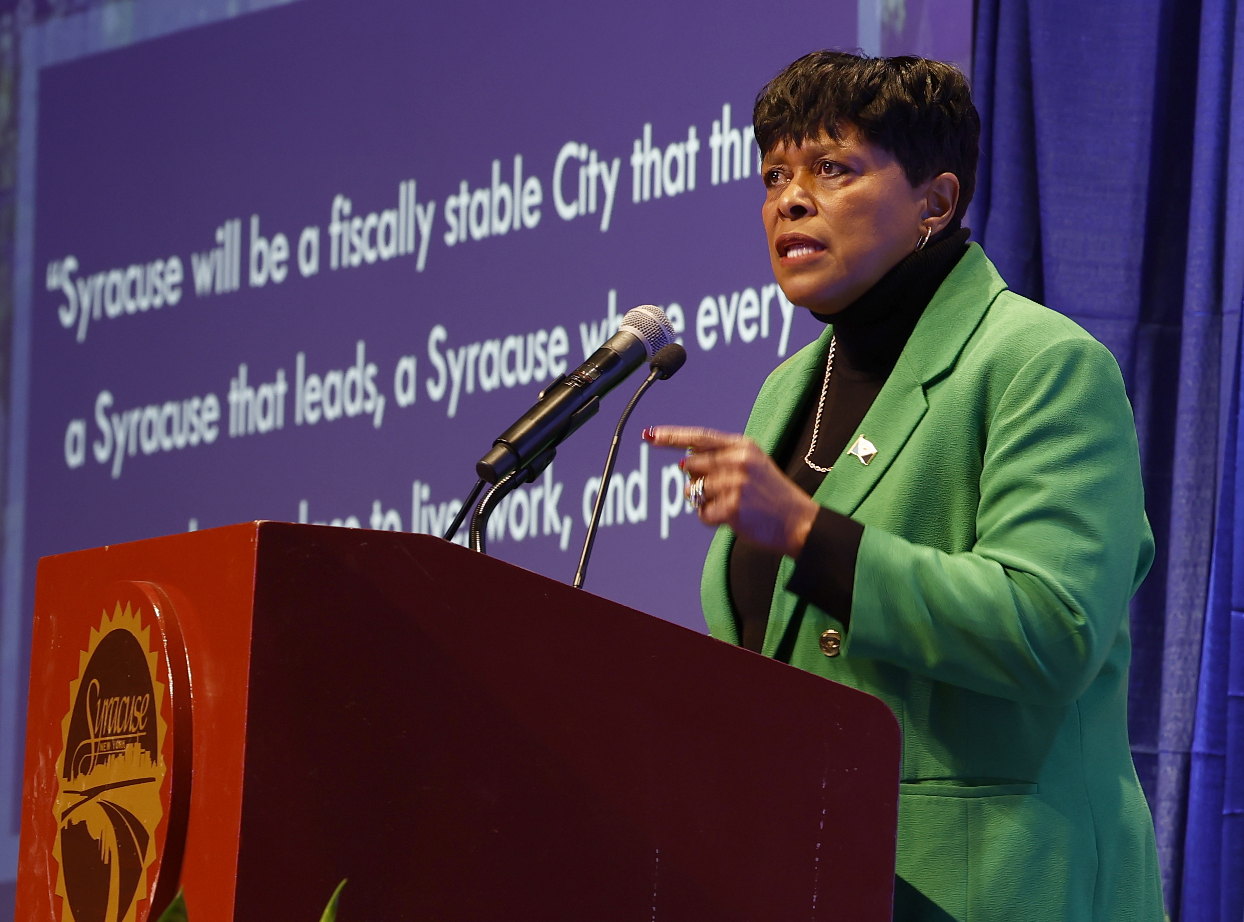 Syracuse Mayor Sharon Owens delivers her first State of the City ...