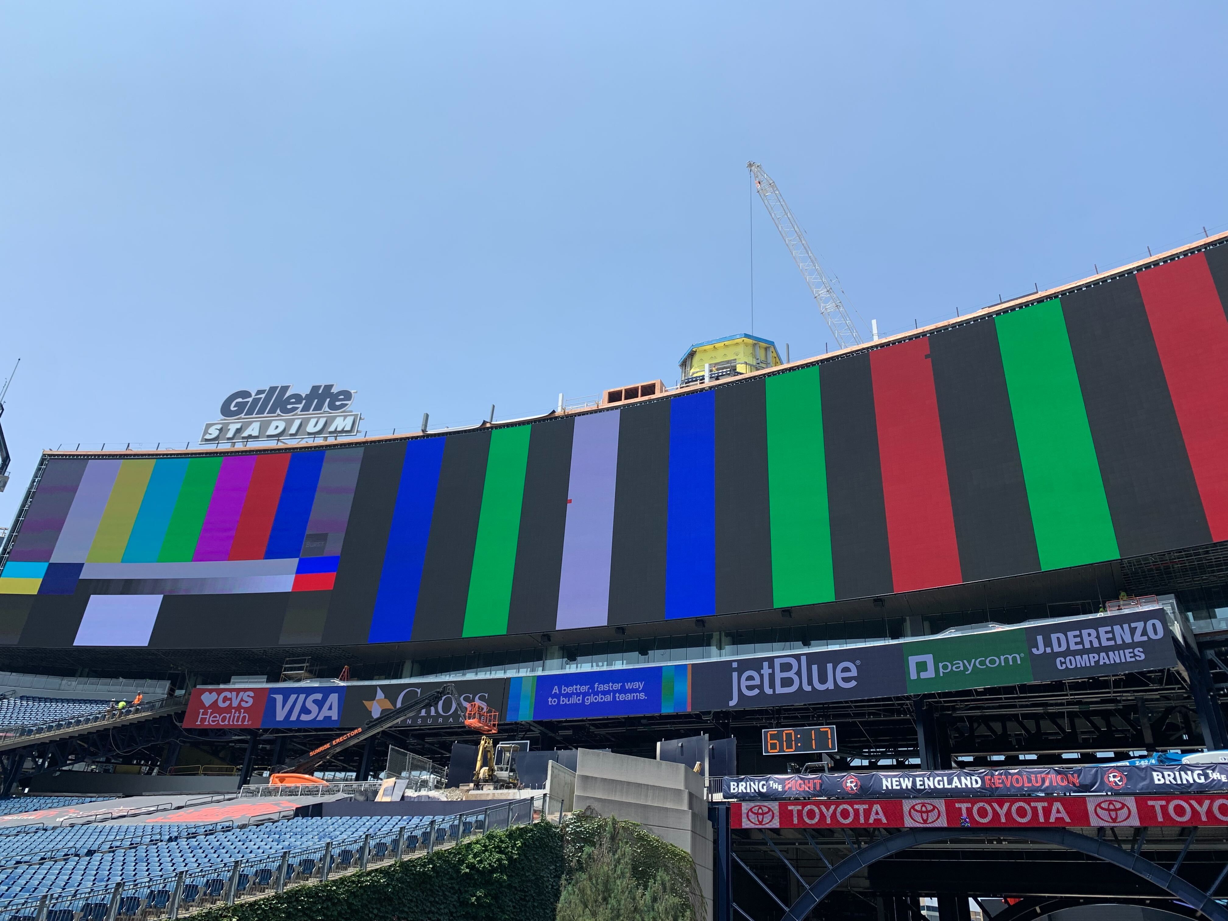 Gillette Stadium to Feature Largest Outdoor End Zone