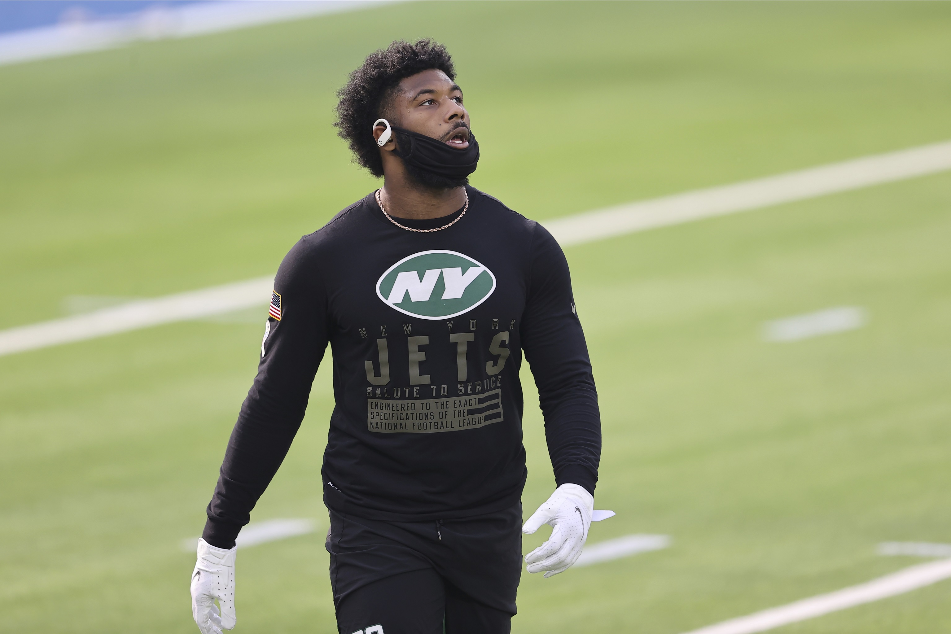 Jets' La'Mical Perine tests positive for COVID-19  Contact tracing could  put other players in jeopardy of missing game vs. Patriots 