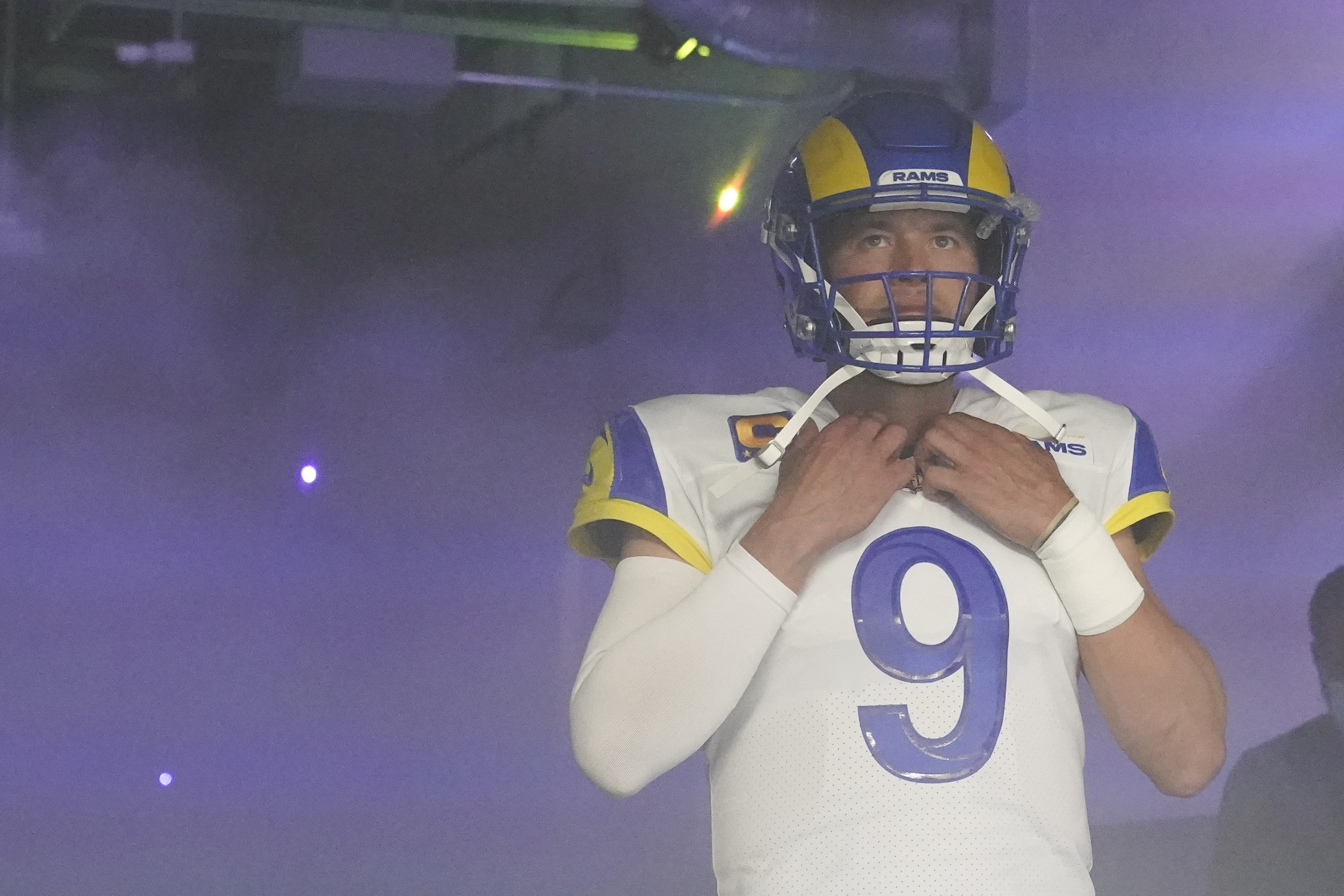 Matthew Stafford makes LA Rams debut 