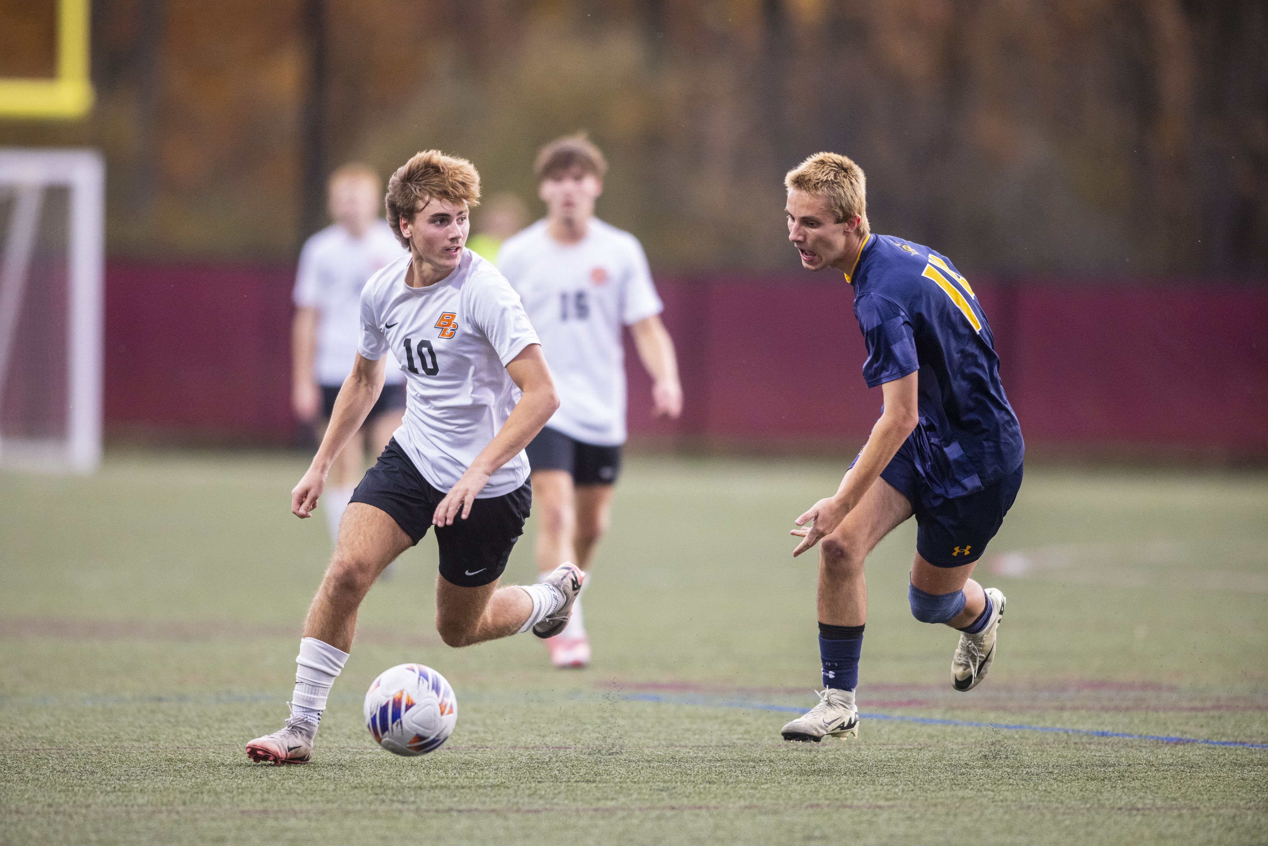 Grand Haven and Byron Center go head-to-head in Division 1 boys soccer ...