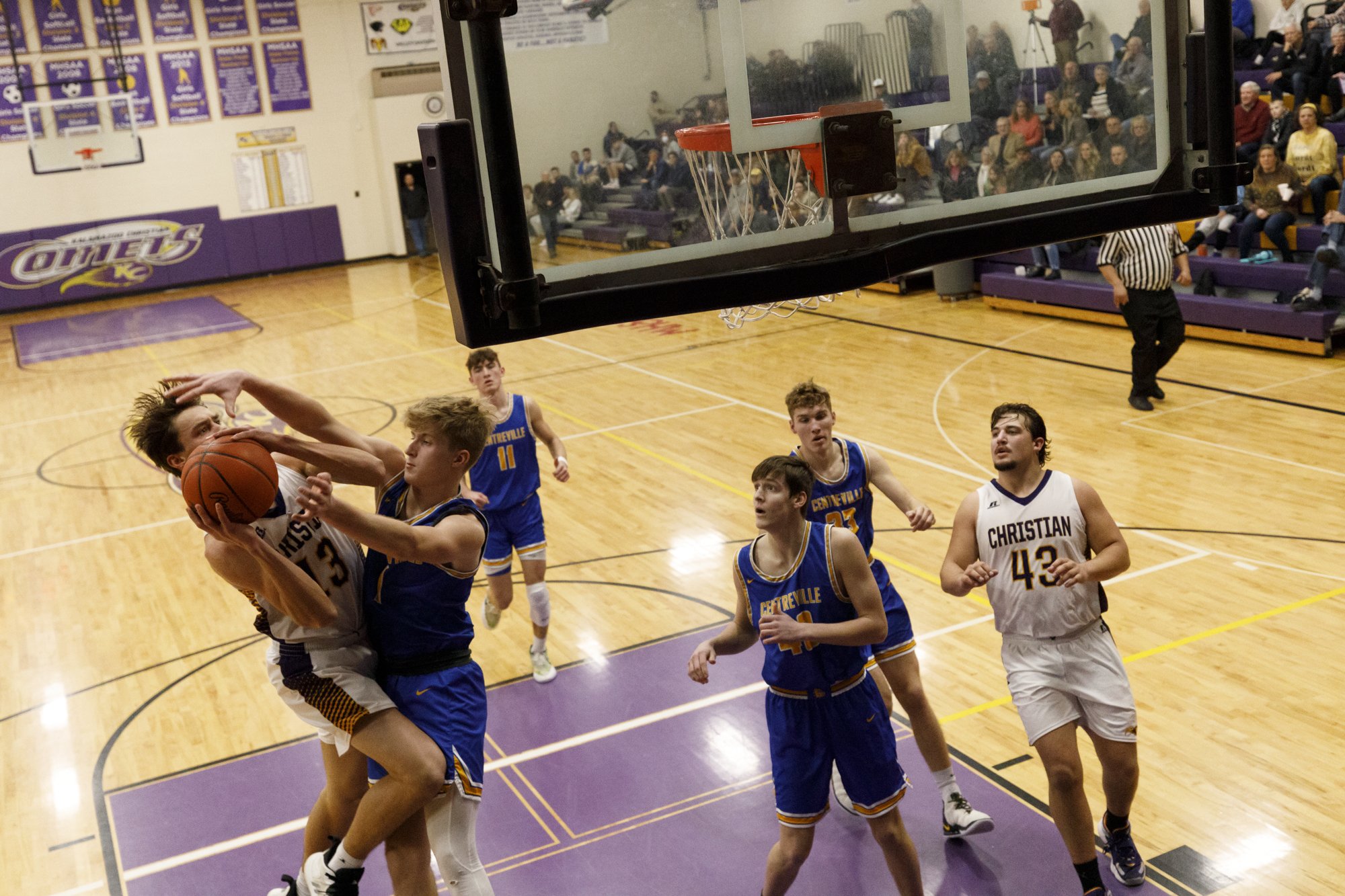 Centreville at Kalamazoo Christian basketball - mlive.com