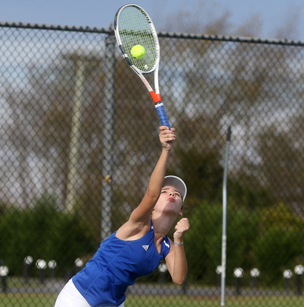 Oakcrest vs. Cumberland girls tennis Southeast Region B final