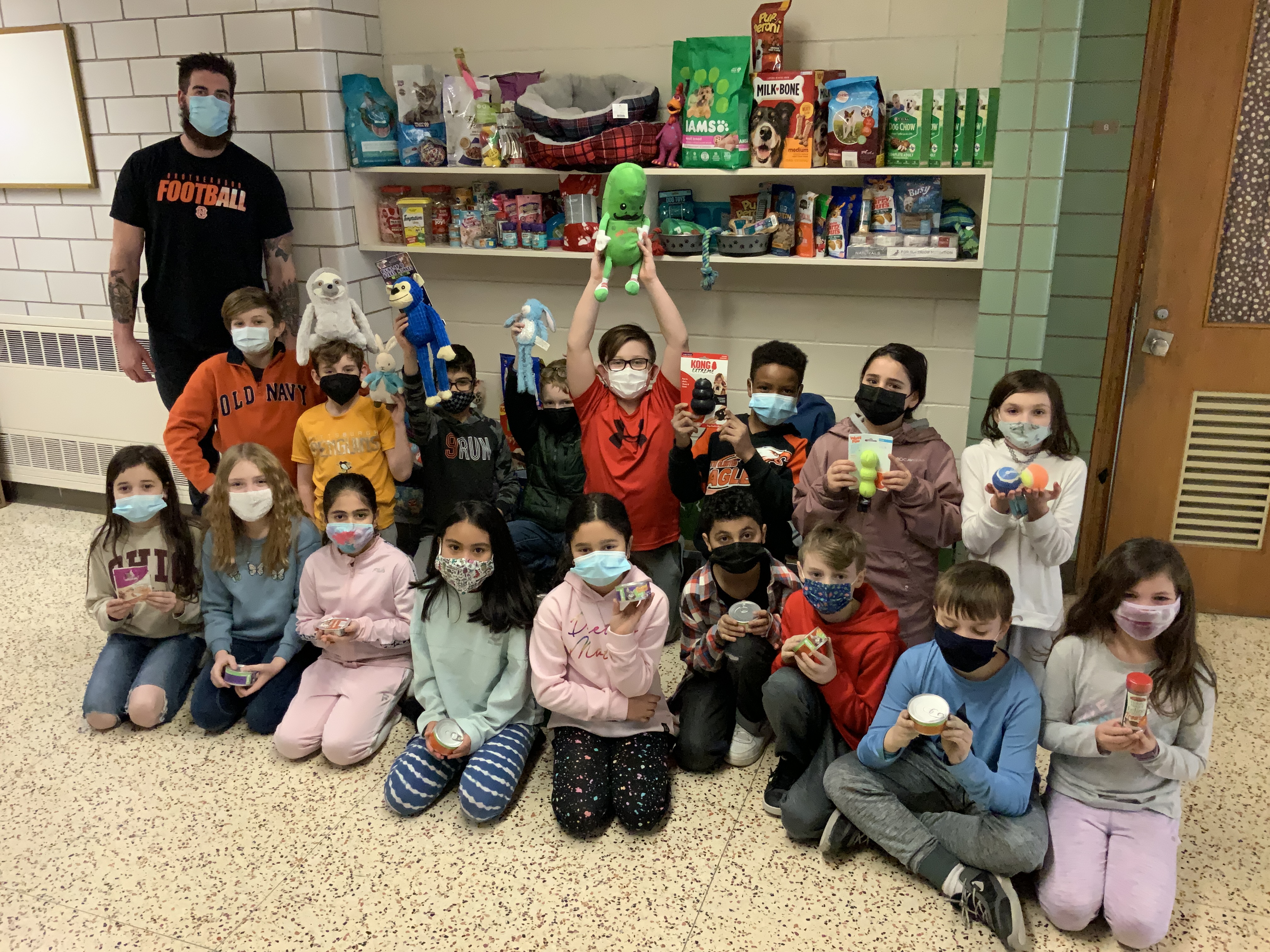 North Olmsted s students complete Operation Santa Paws with