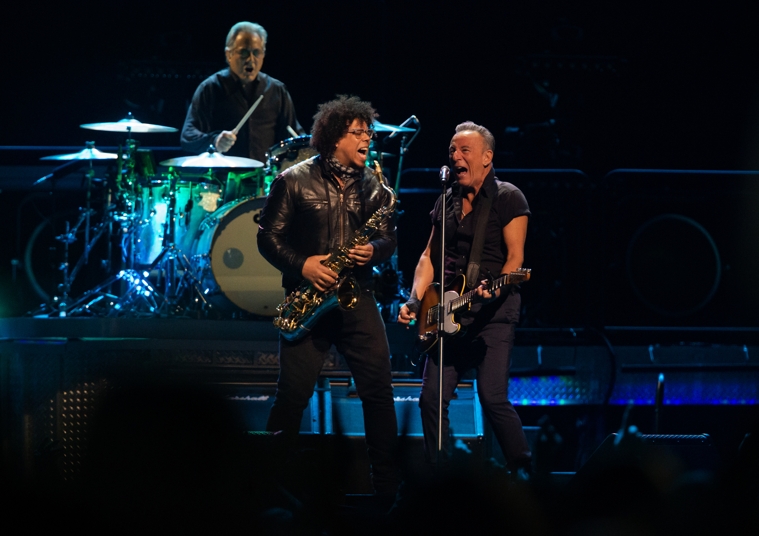 Bruce Springsteen performs at the Moda Center in Portland