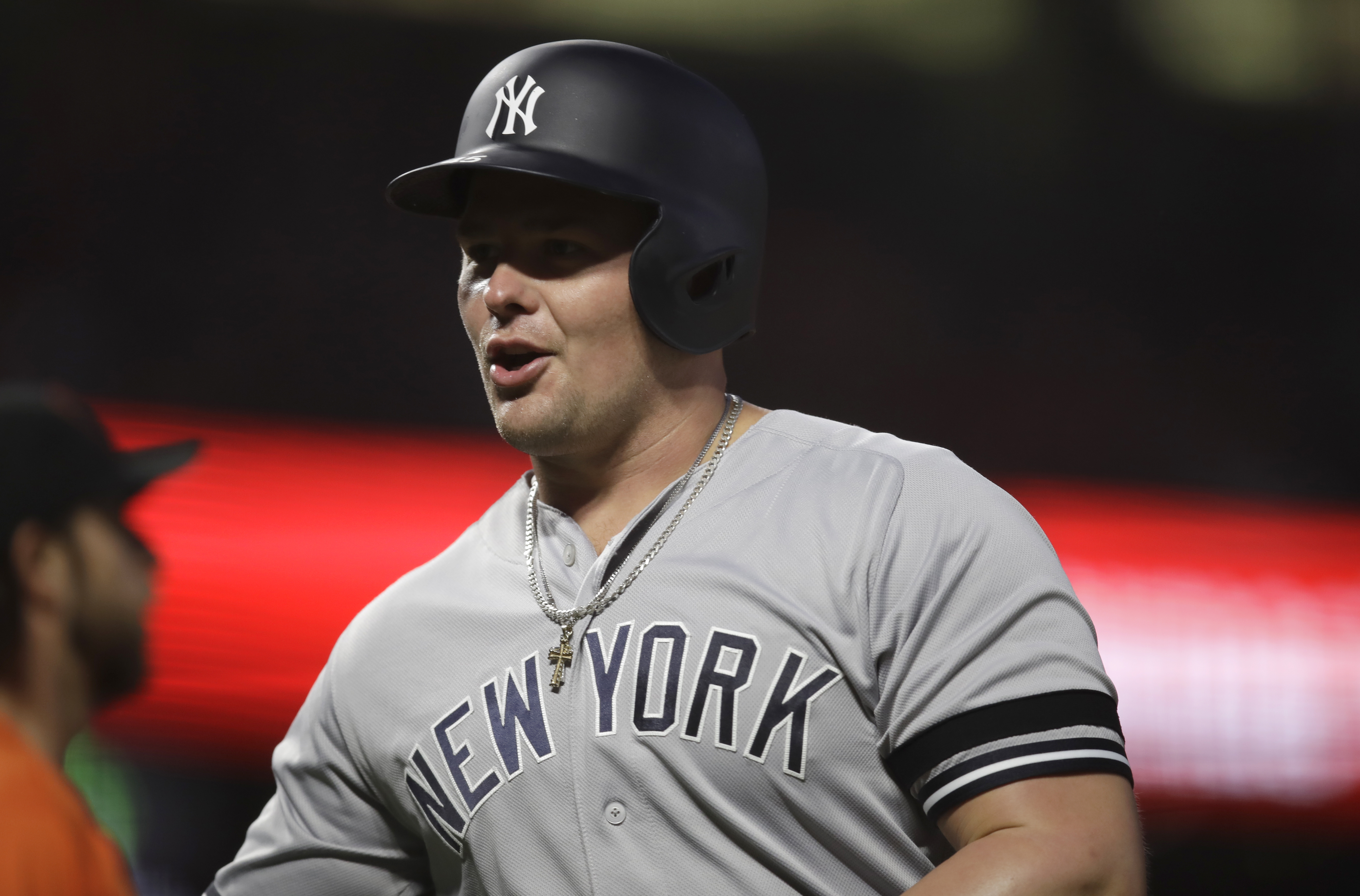 Gerrit Cole, Luke Voit keeping details of Yankees jersey switch secret