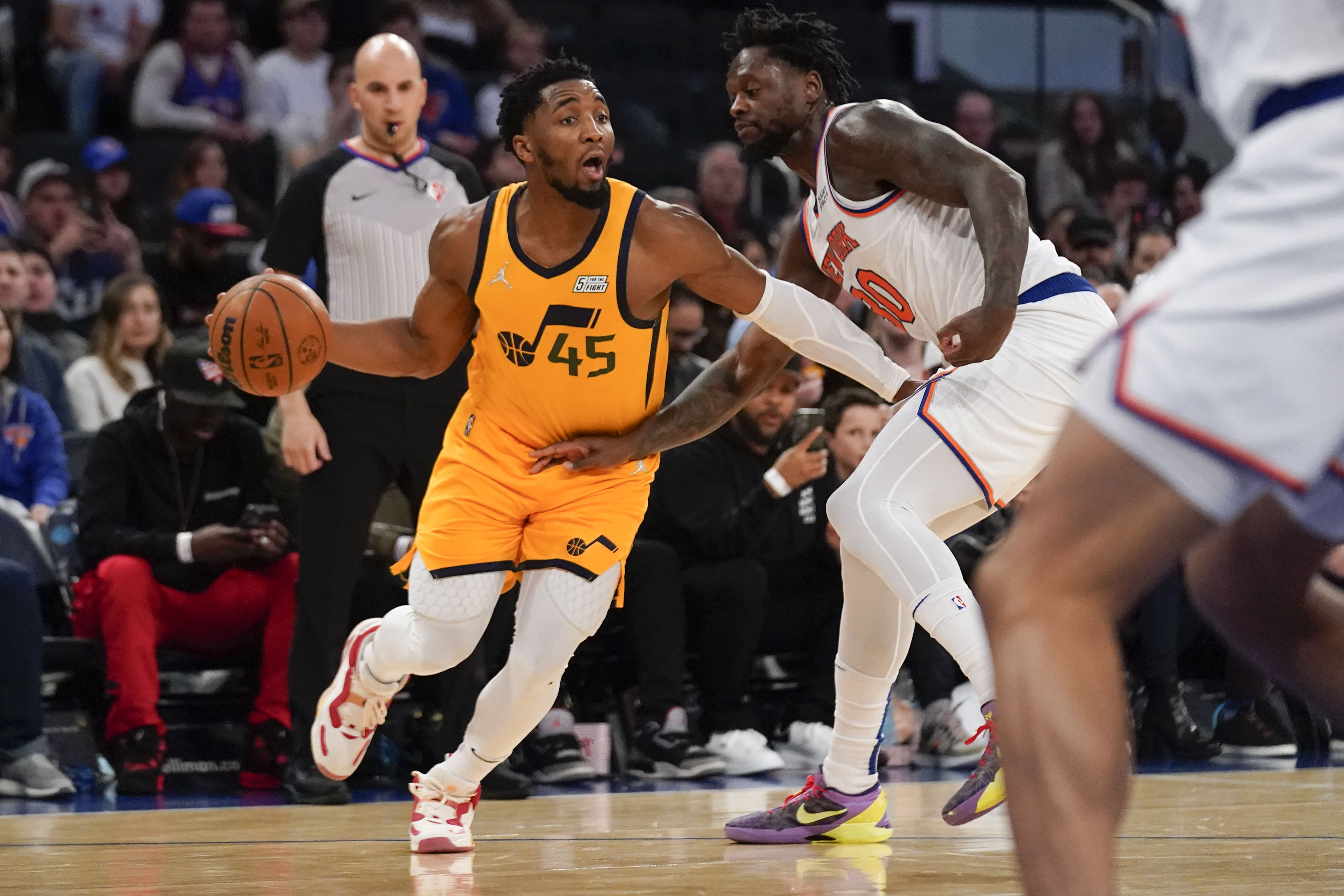 Mets Game Fuels Donovan Mitchell New York Knicks Trade Speculation