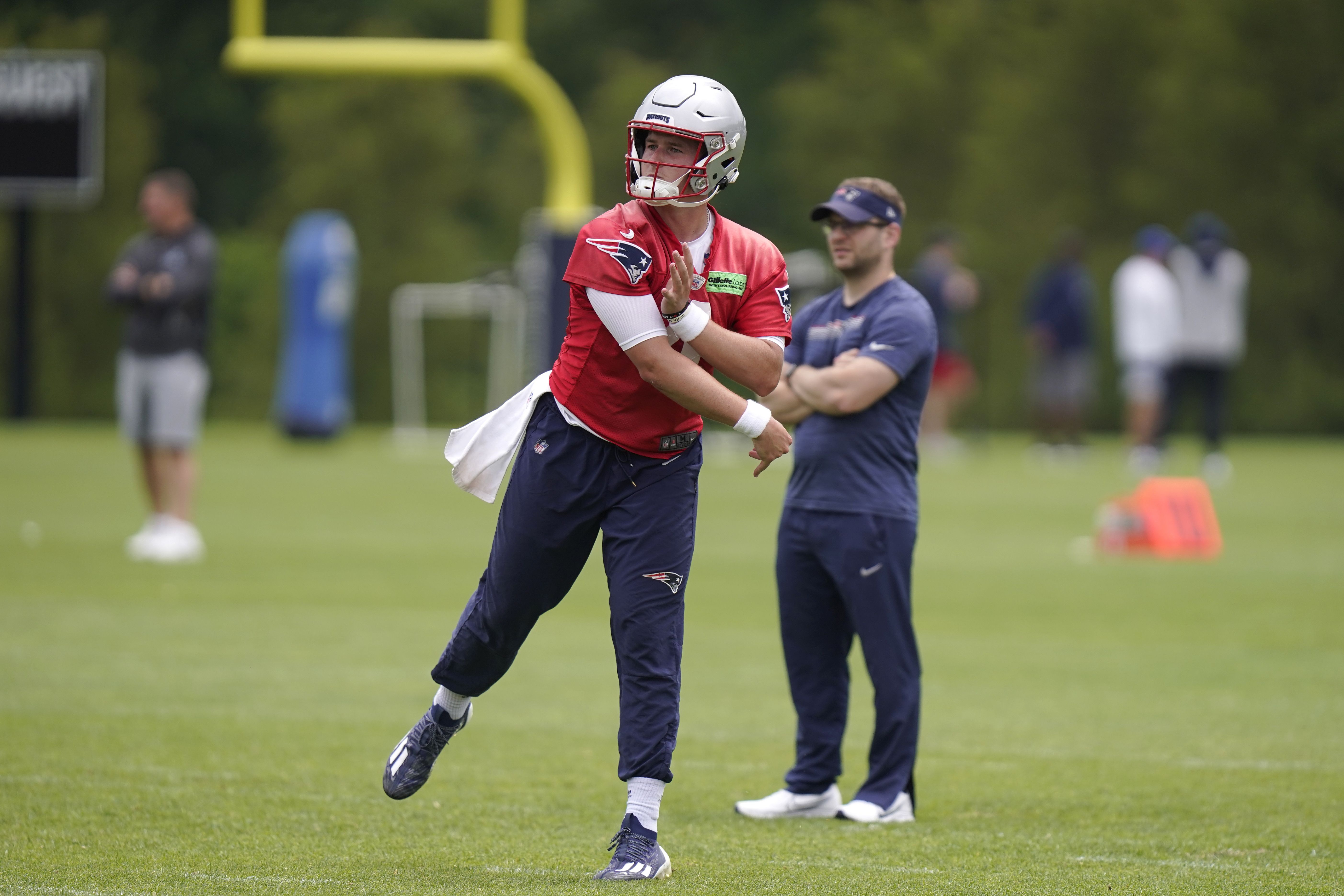 Revisit Patriots Camp // Mac Jones and Bailey Zappe // Five