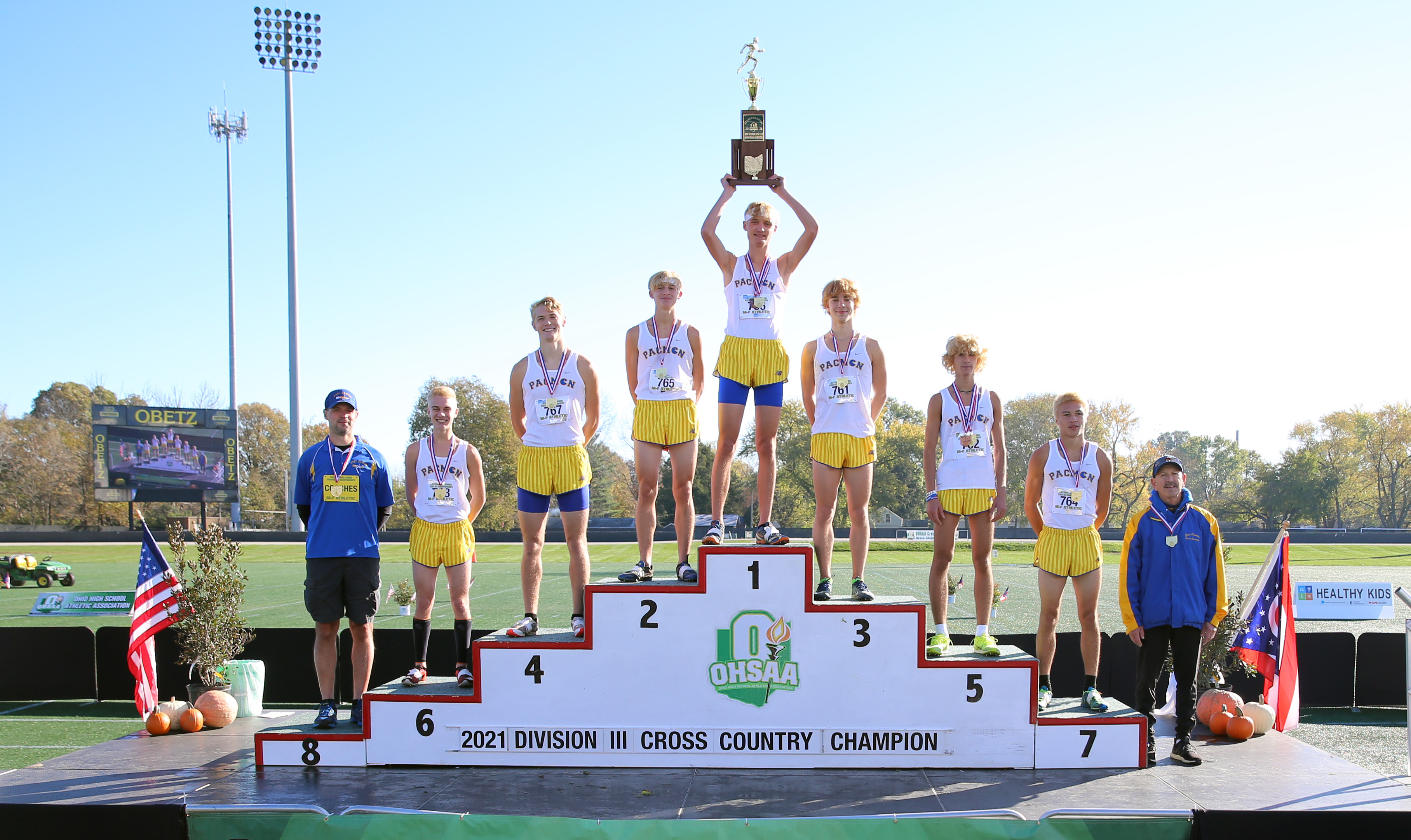 OHSAA division III cross country state championships, November 6, 2021