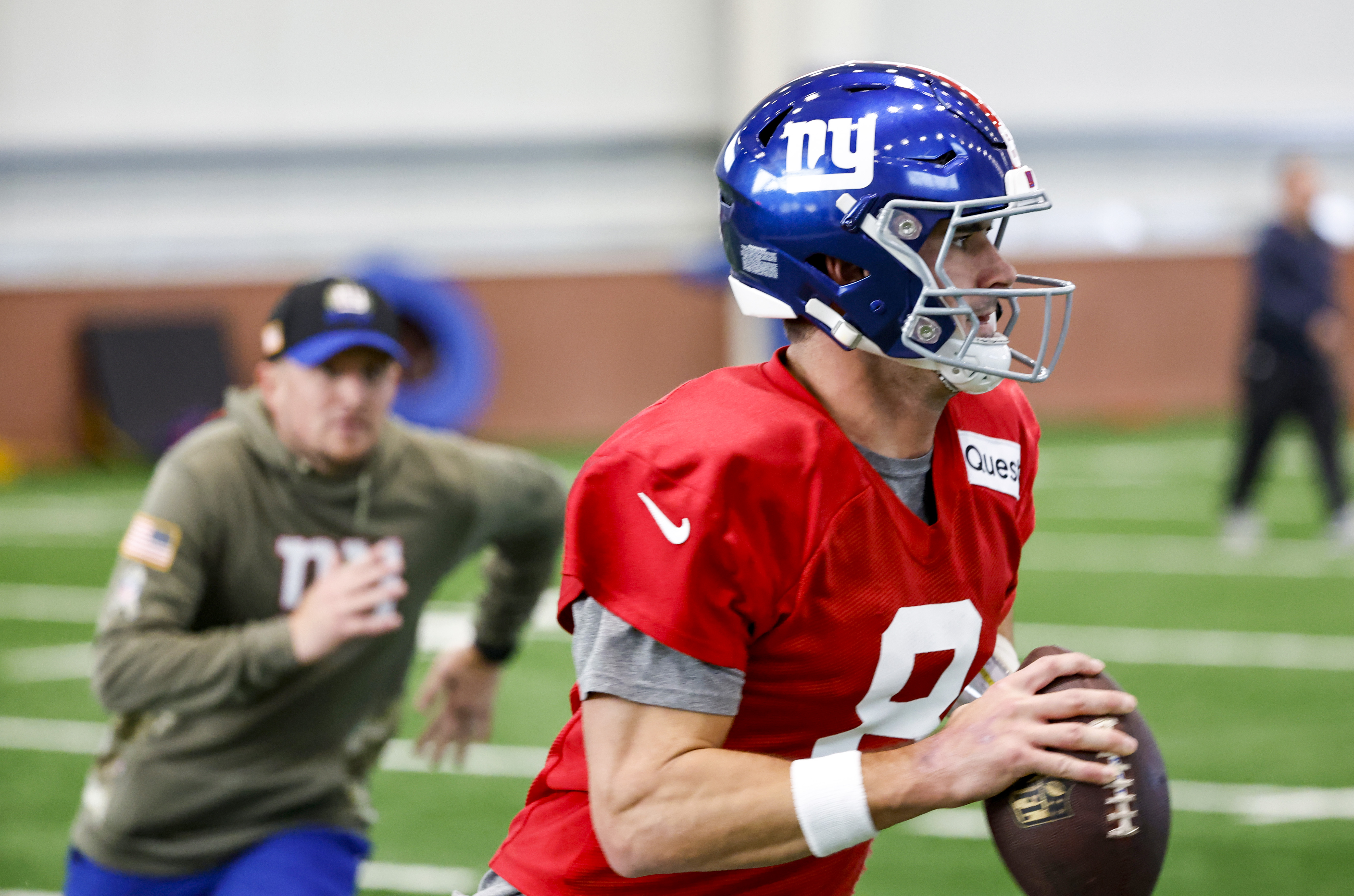 Evan Neal, Andrew Thomas give Giants new hope for solid offensive